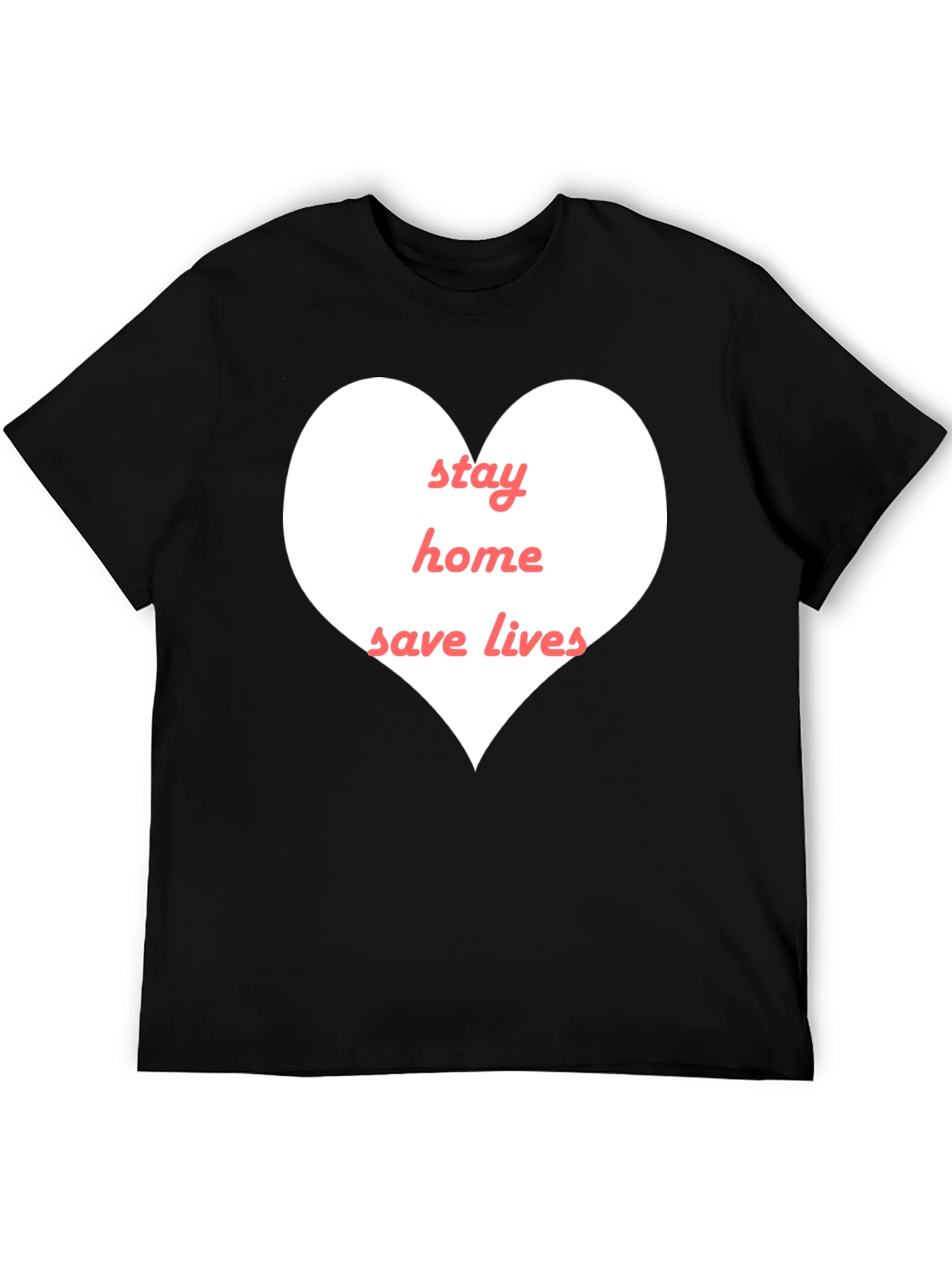Stay Home Save Lives Graphic Tee