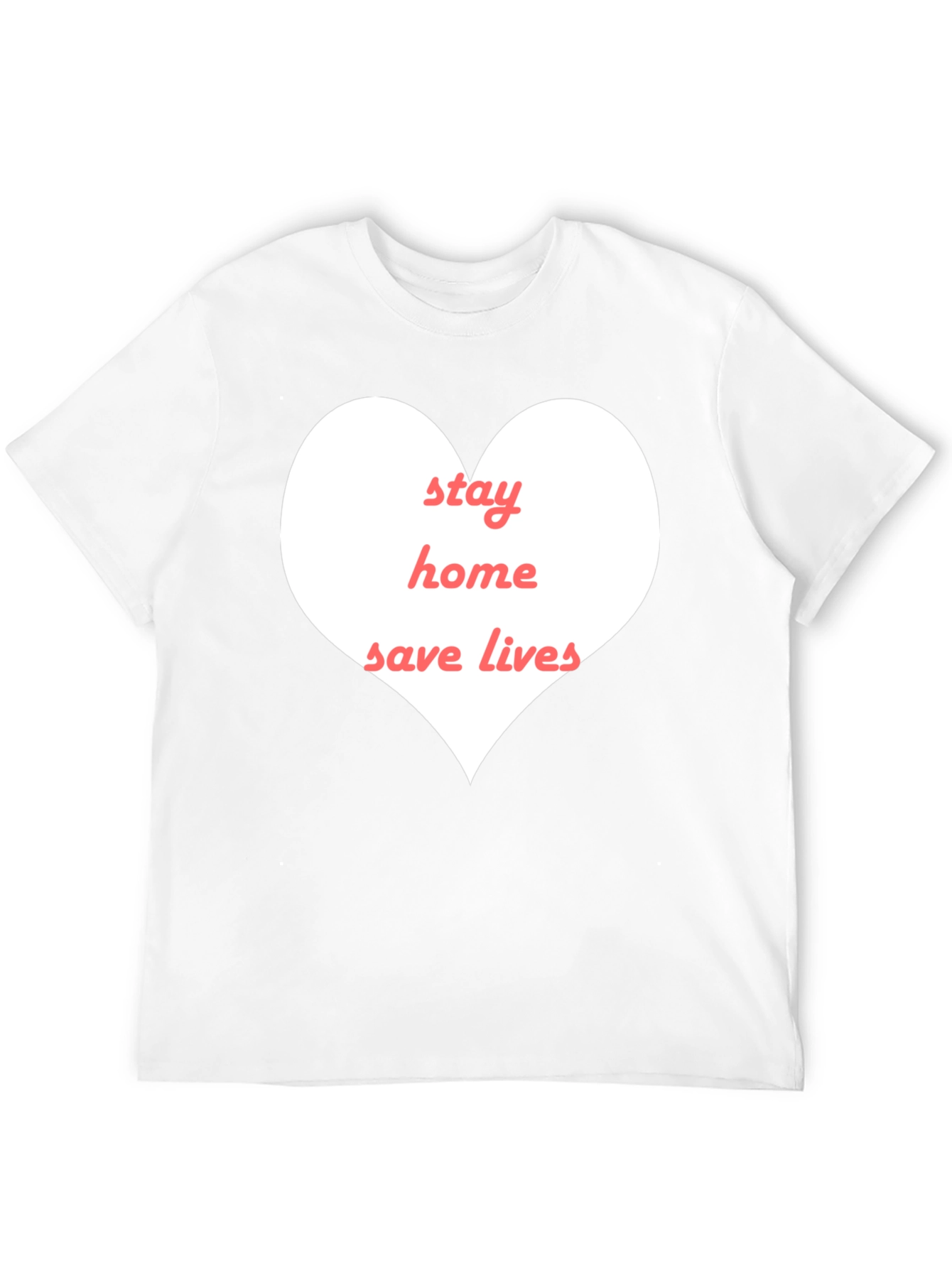 Stay Home Save Lives Graphic Tee