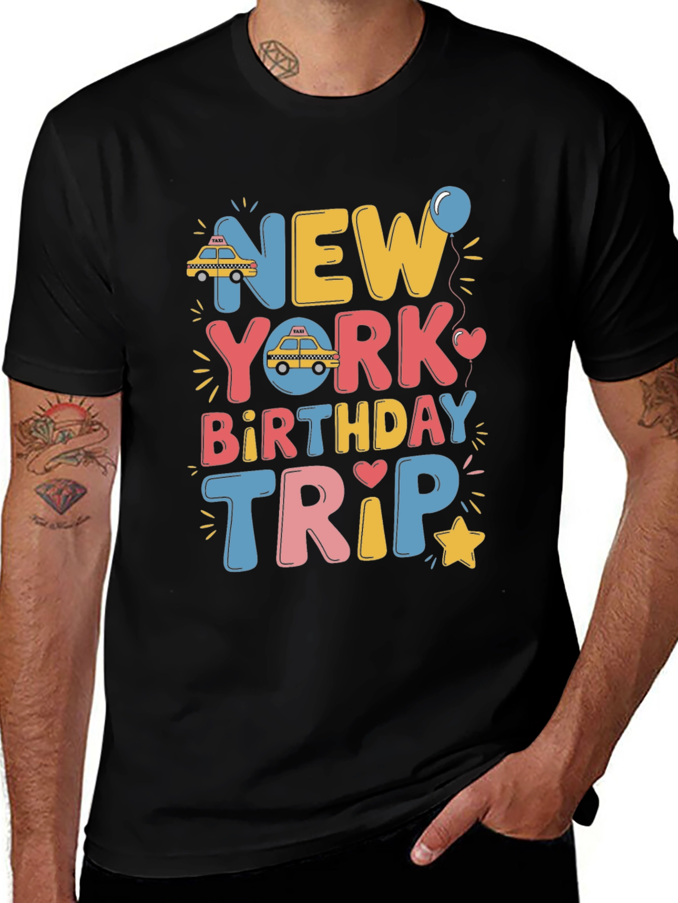 New York Birthday Trip Graphic Tee