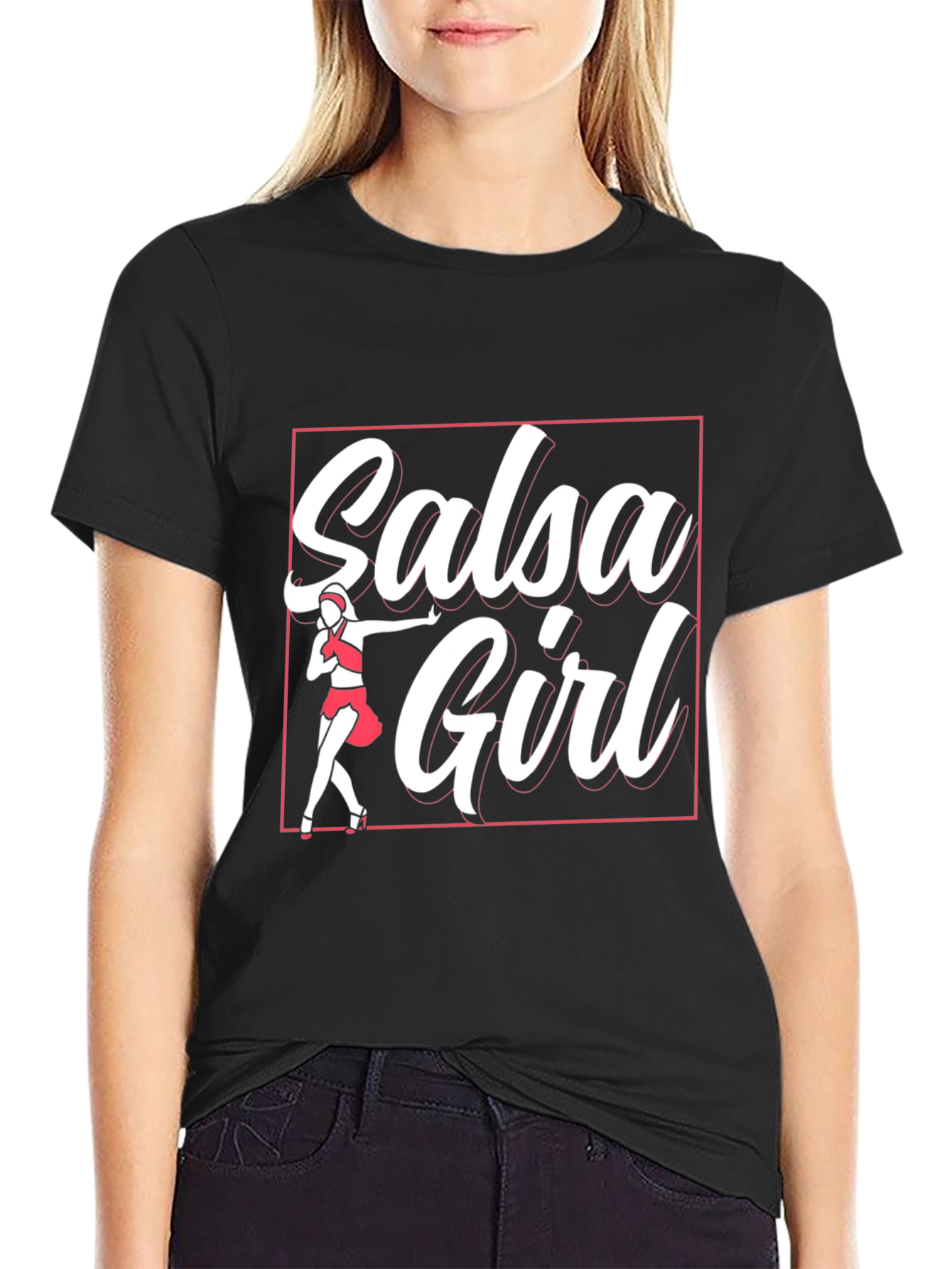 Salsa Girl Graphic T-Shirt - Dance Tee