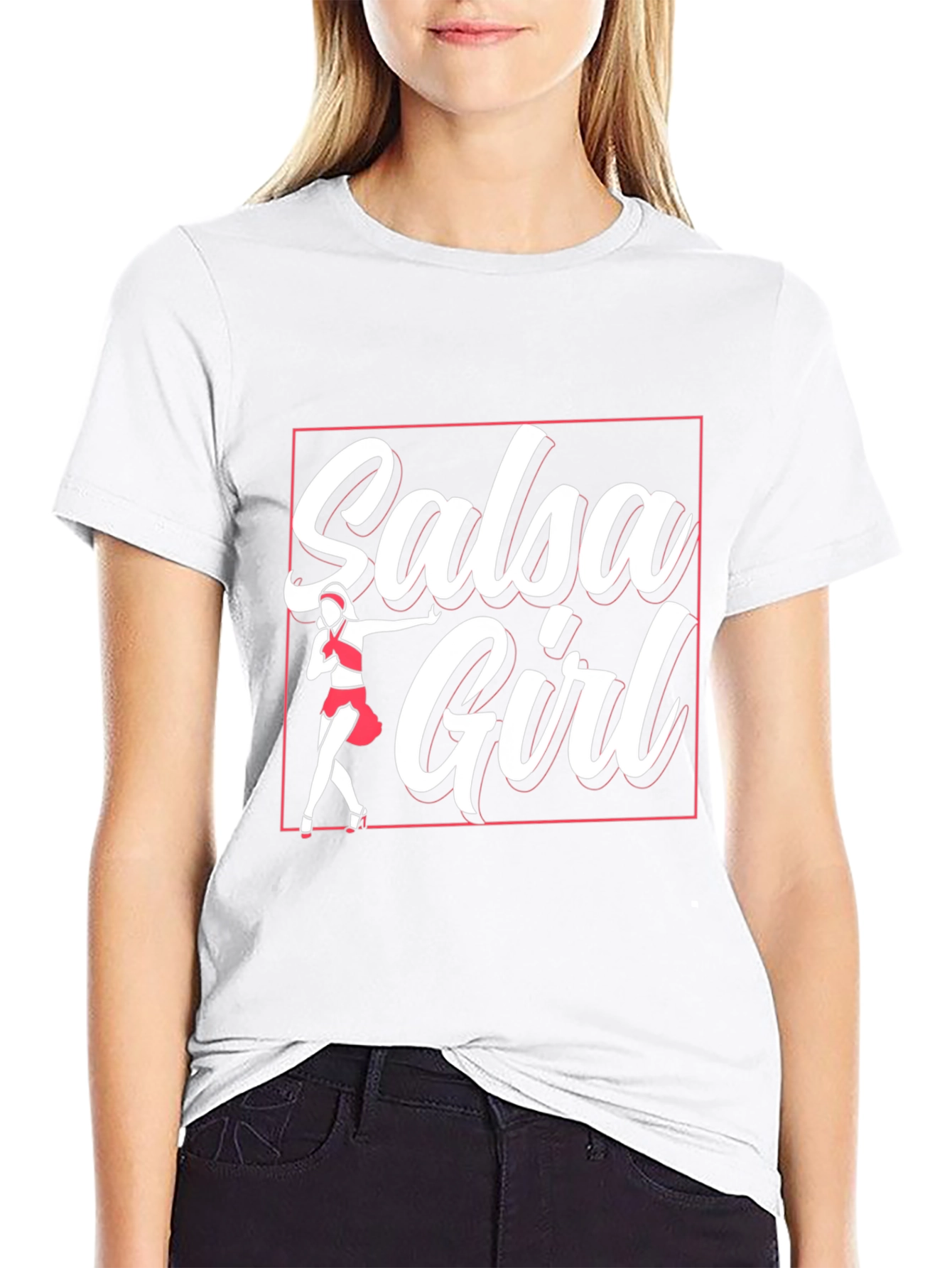 Salsa Girl Graphic T-Shirt - Dance Tee