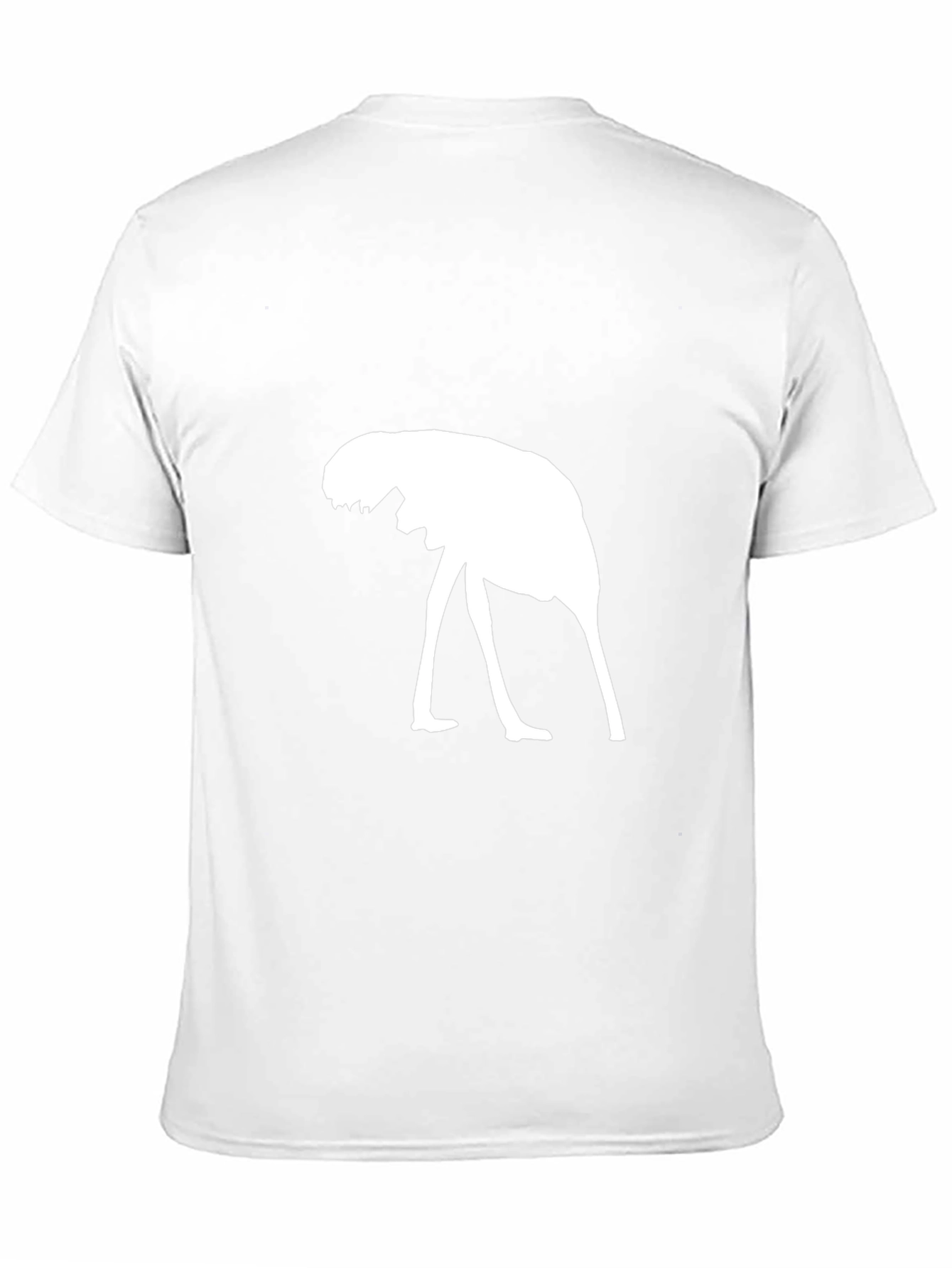Ostrich Silhouette Black T-Shirt
