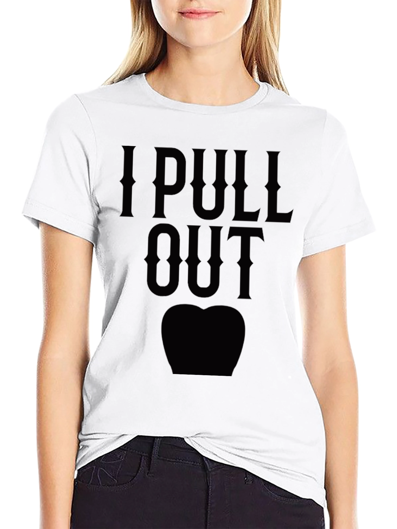 I Pull Out Tooth Dentist Humor Black T-Shirt
