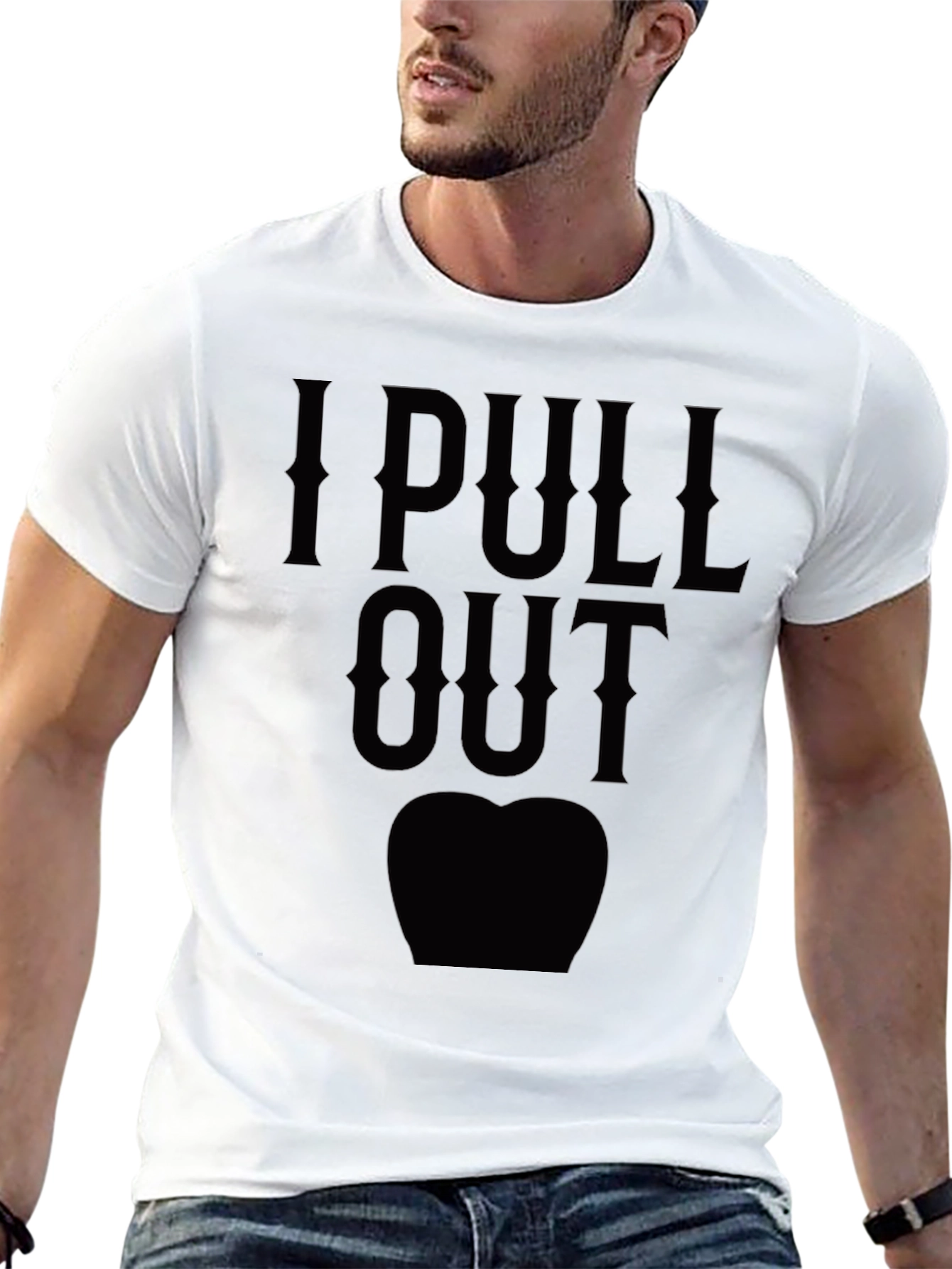 I Pull Out Tooth Dentist Humor Black T-Shirt