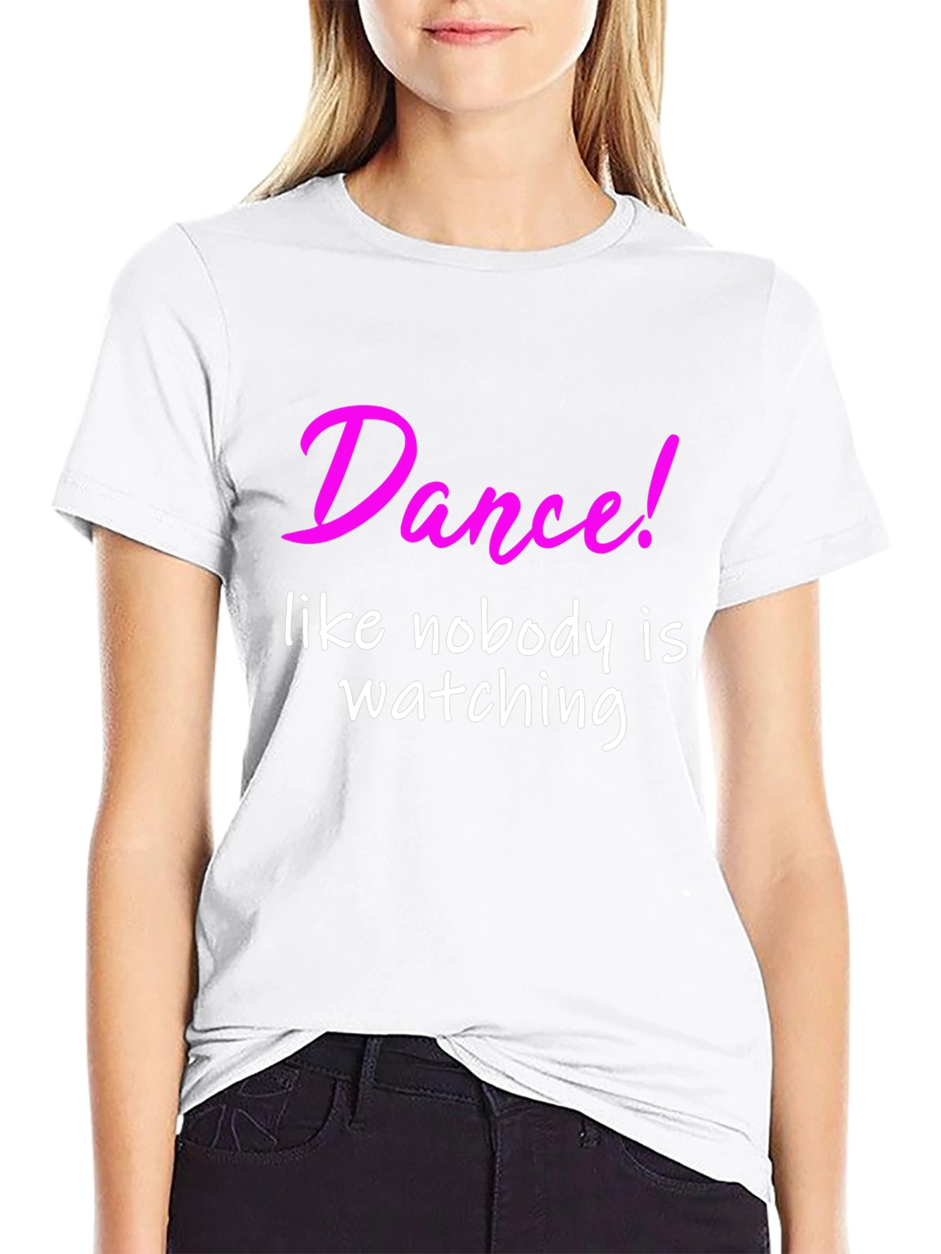 Dance! Graphic Print Tee