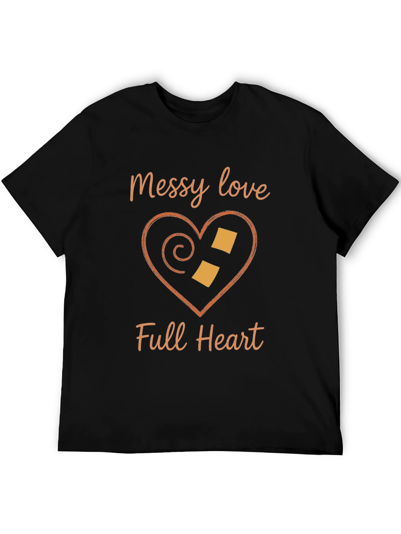 Messy Love Full Heart Graphic T-Shirt