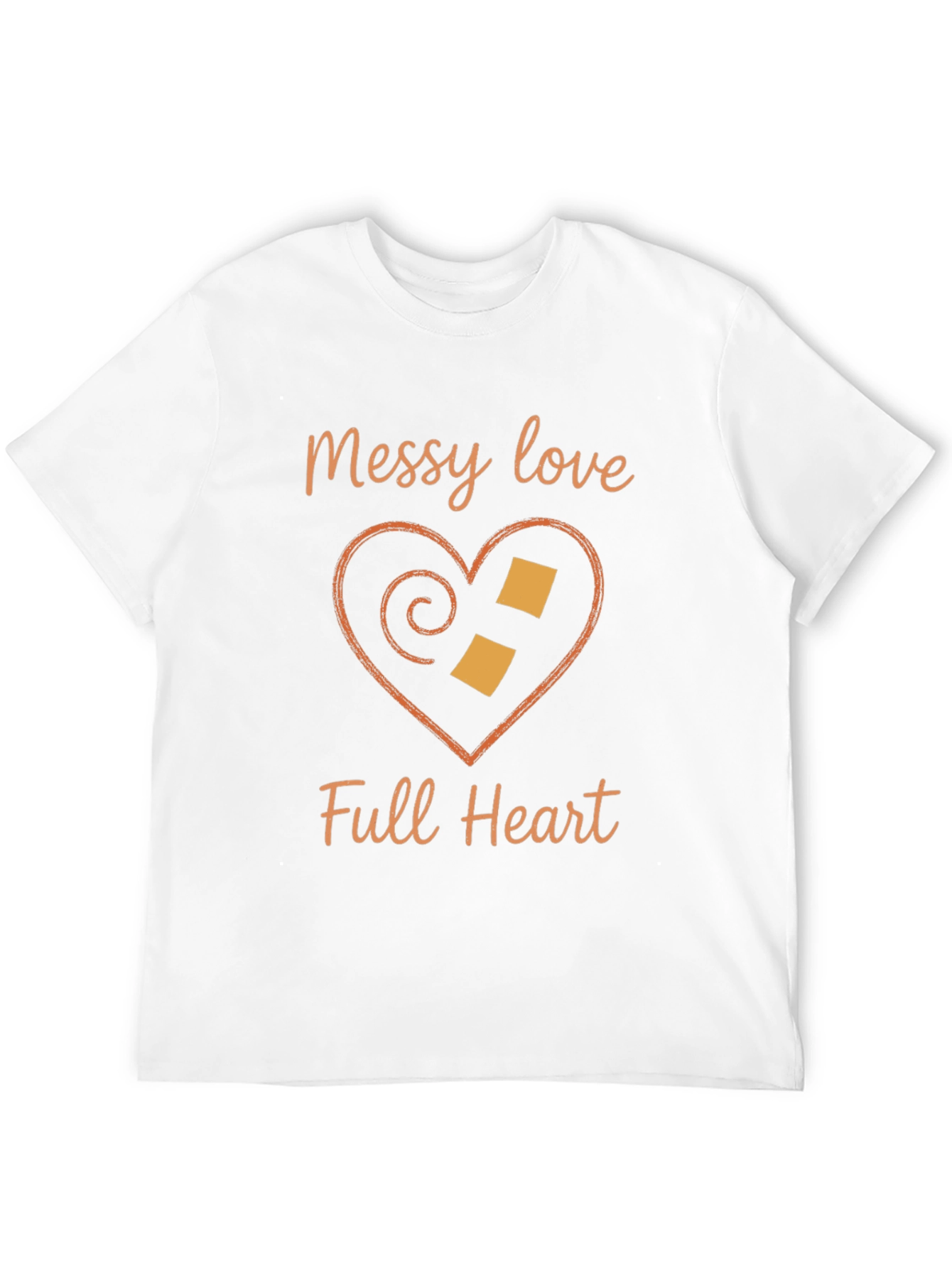 Messy Love Full Heart Graphic T-Shirt