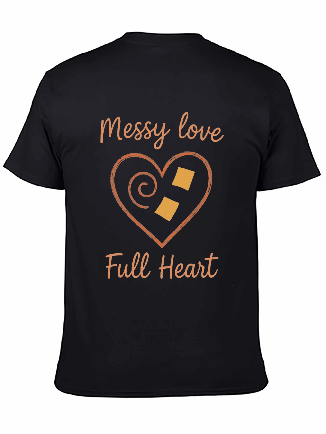 Messy Love Full Heart Graphic T-Shirt