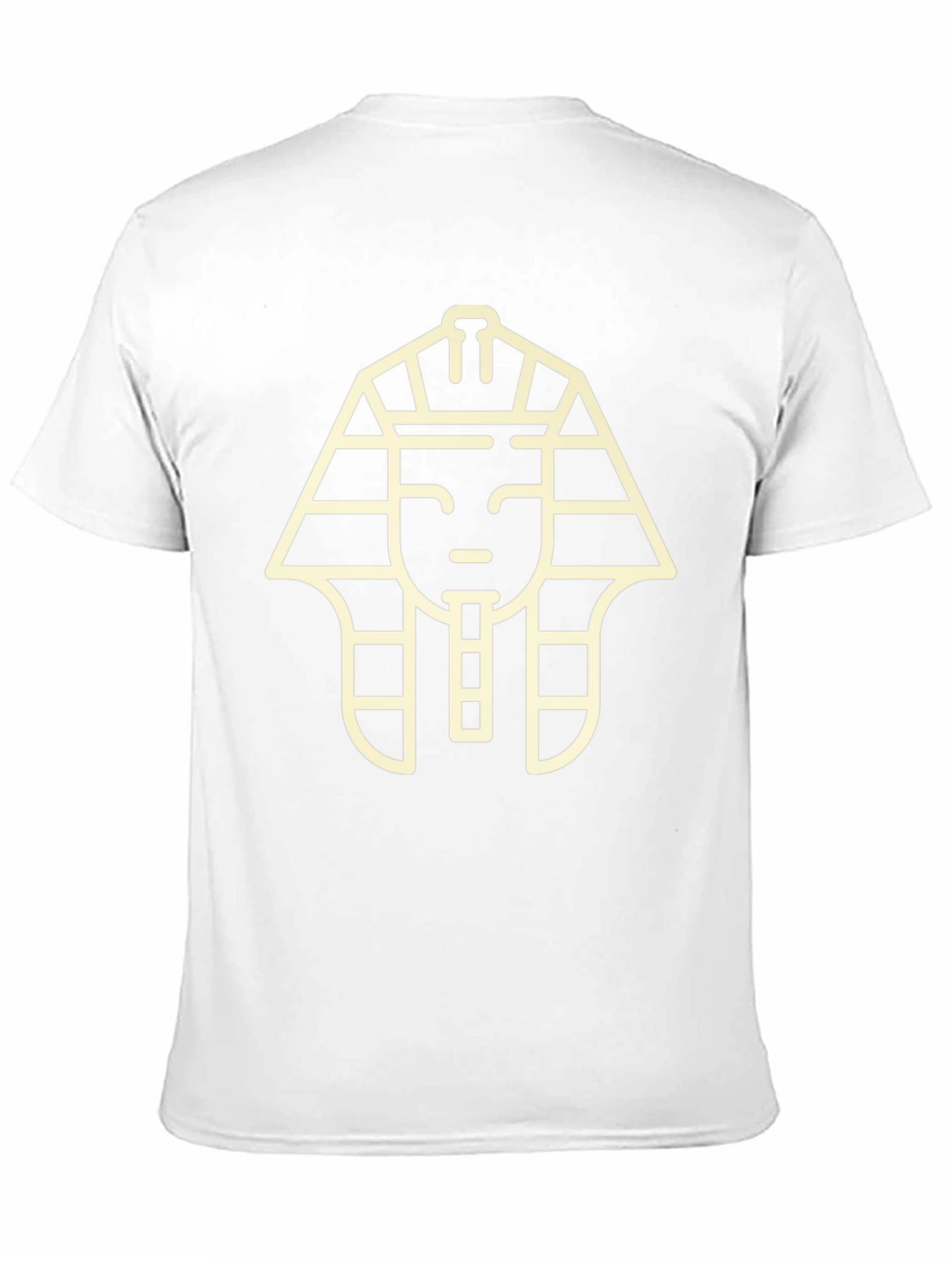 Egyptian Pharaoh Graphic Tee - Black Crew Neck