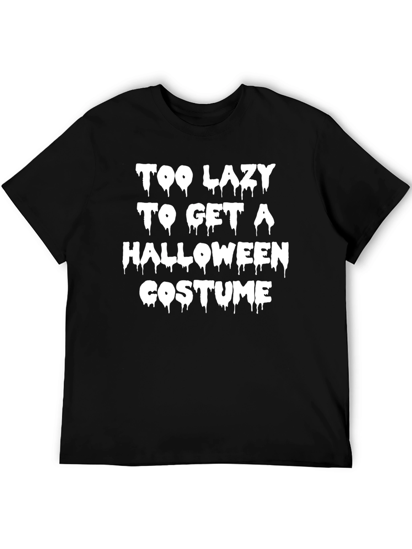 Lazy Halloween Costume Graphic Tee