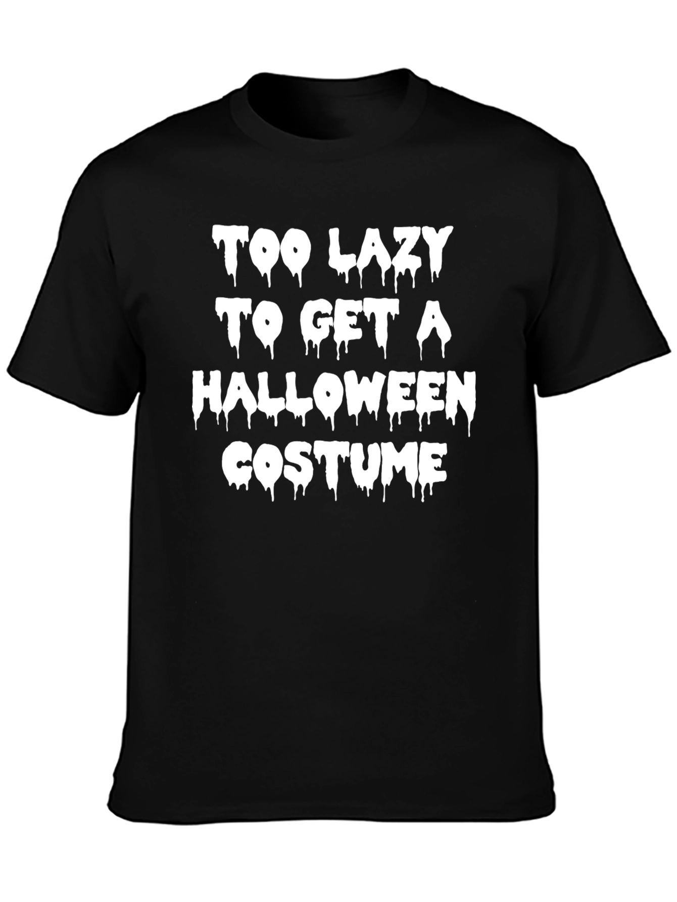 Lazy Halloween Costume Graphic Tee