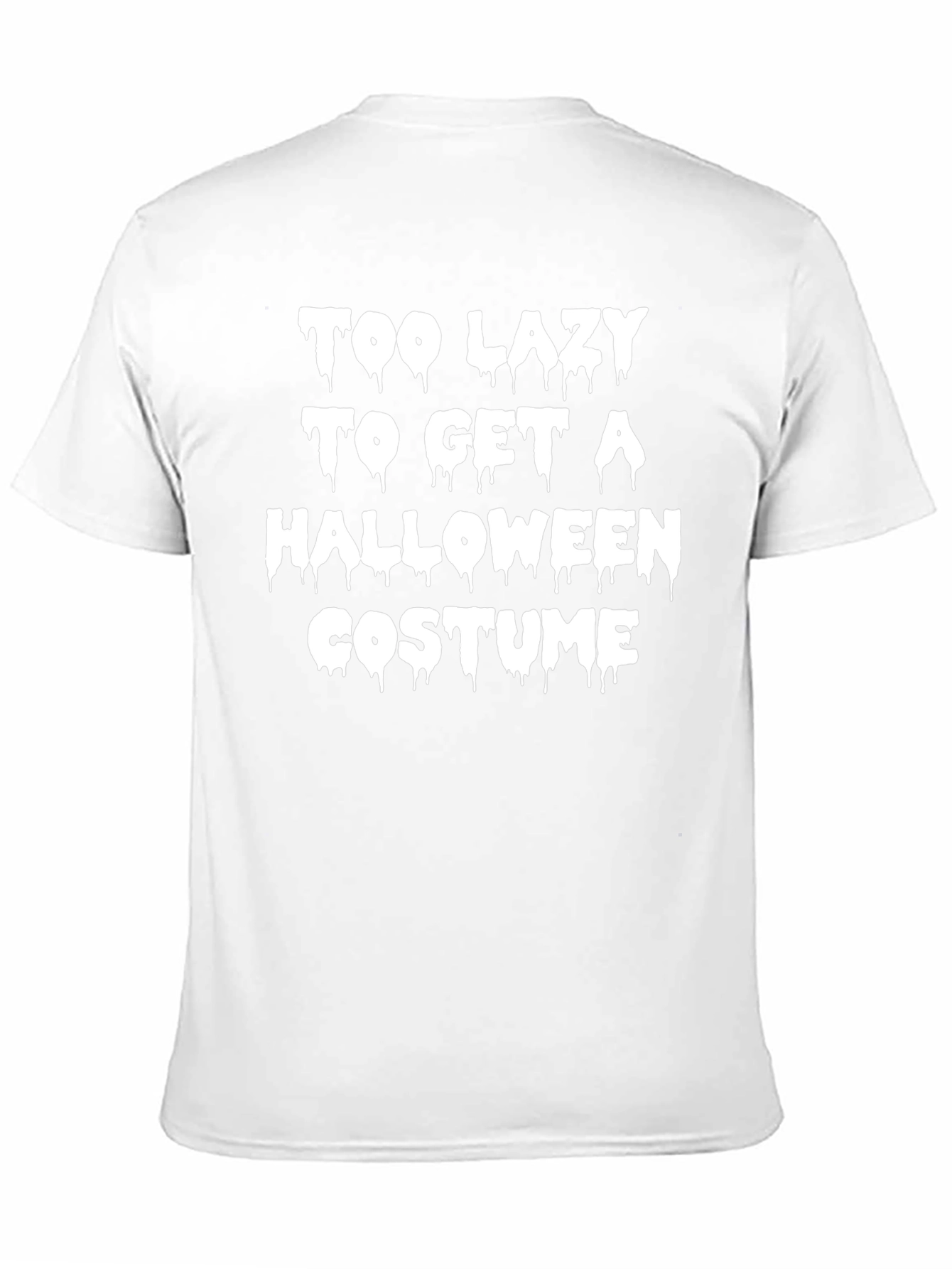 Lazy Halloween Costume Graphic Tee