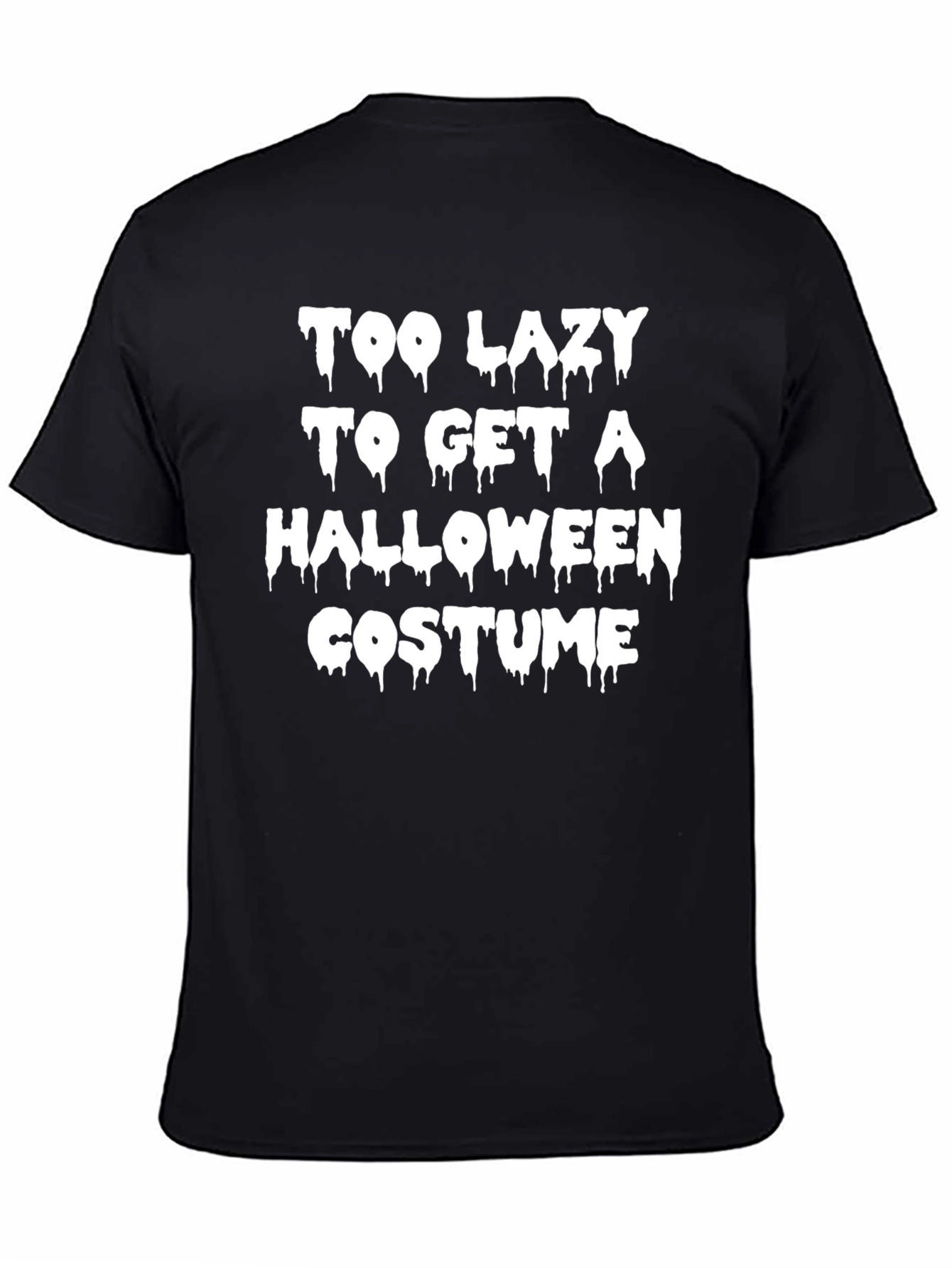 Lazy Halloween Costume Graphic Tee
