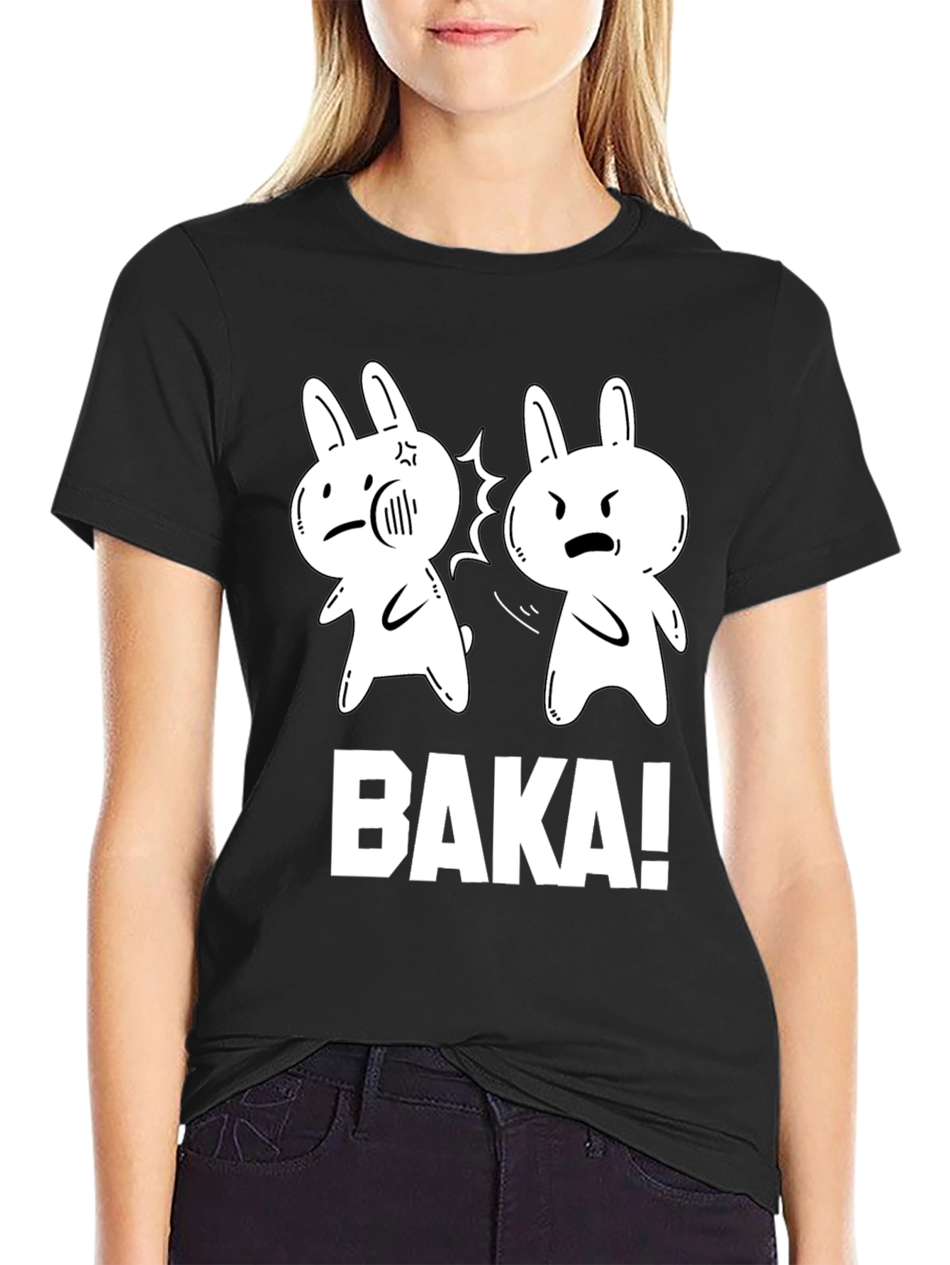 Baka Slap T-Shirt - Anime Funny Tee