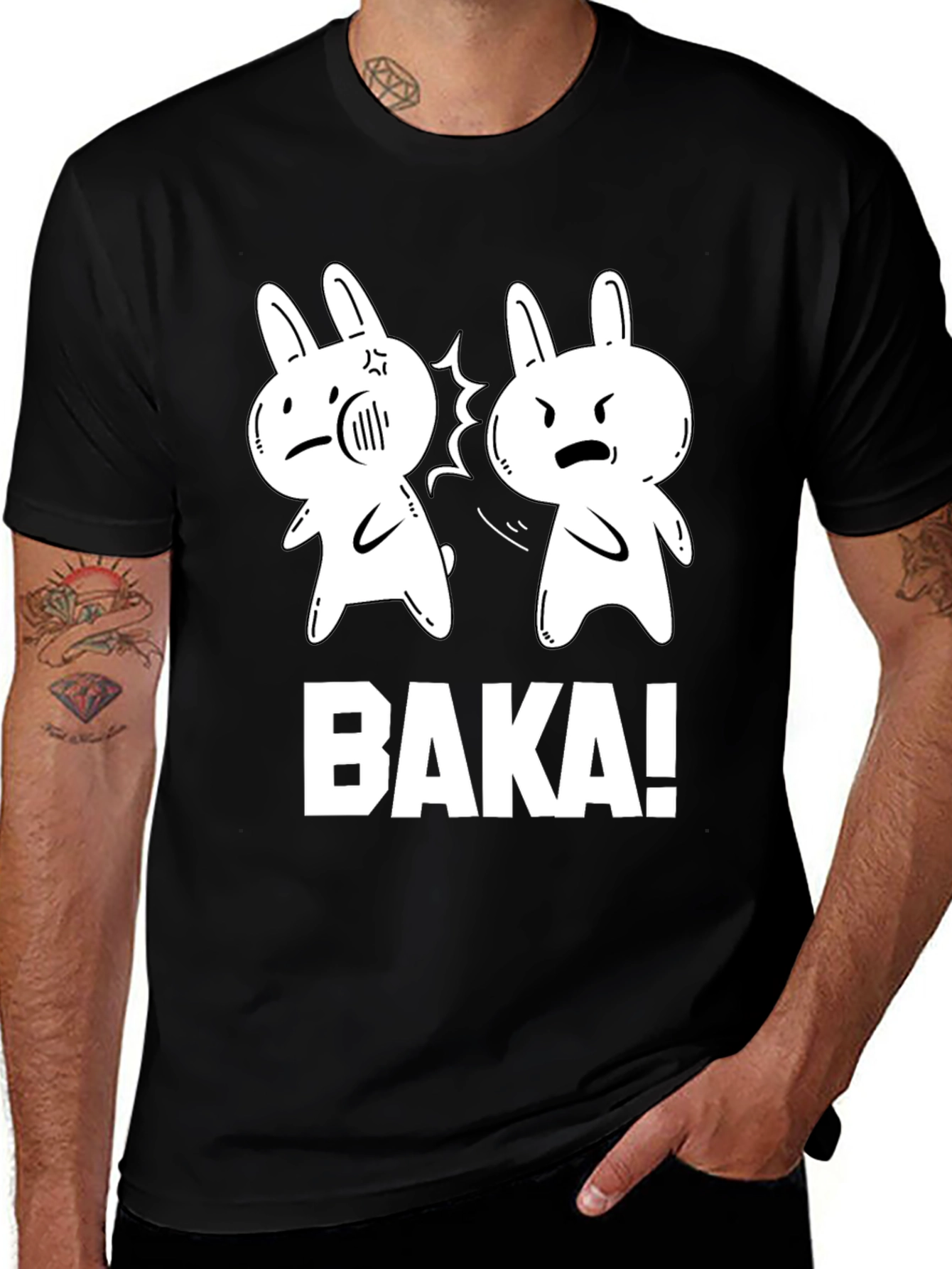 Baka Slap T-Shirt - Anime Funny Tee