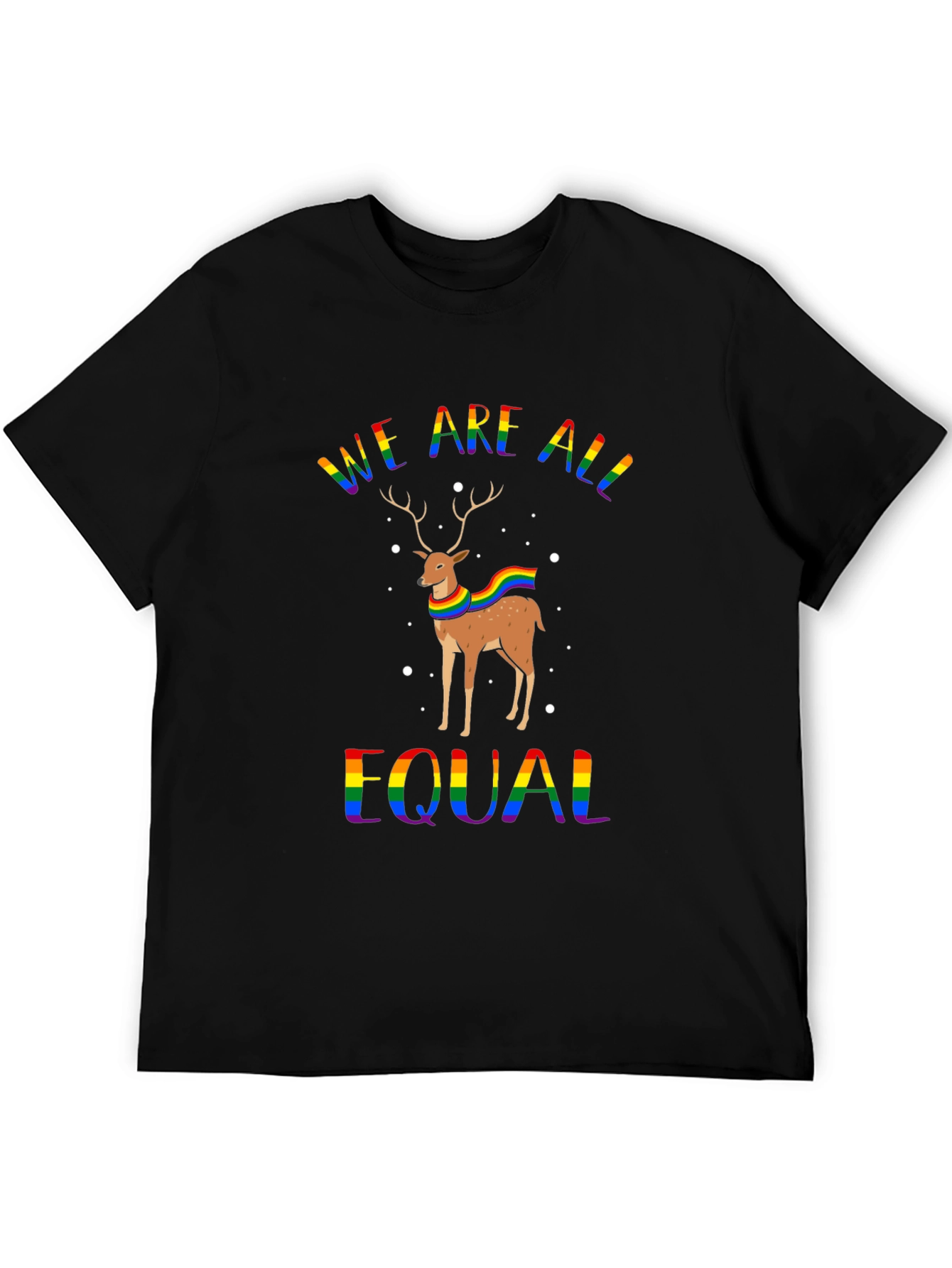 LGBTQ+ Equality Deer Graphic Tee