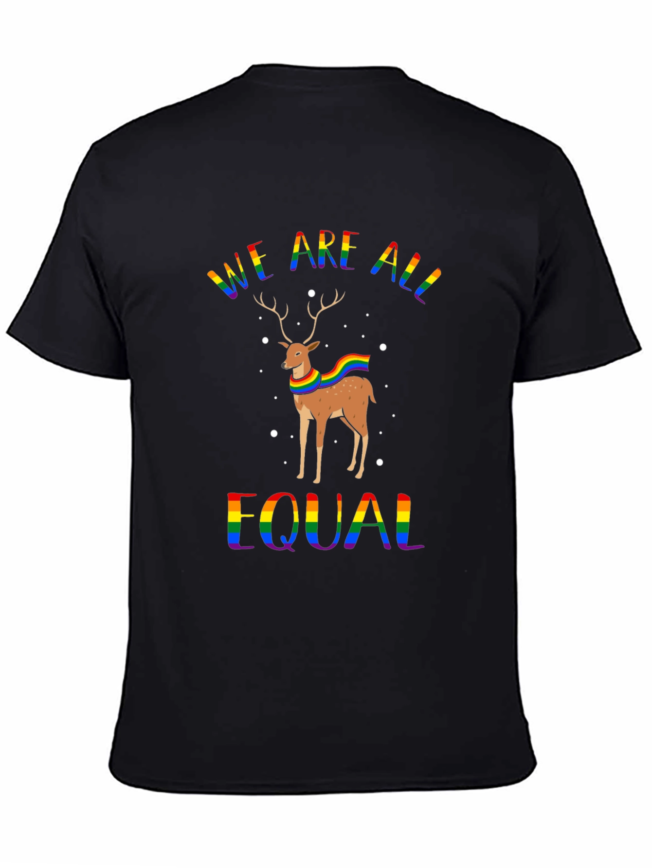 LGBTQ+ Equality Deer Graphic Tee