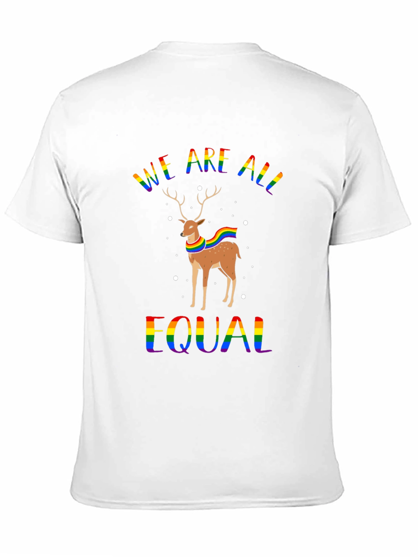 LGBTQ+ Equality Deer Graphic Tee