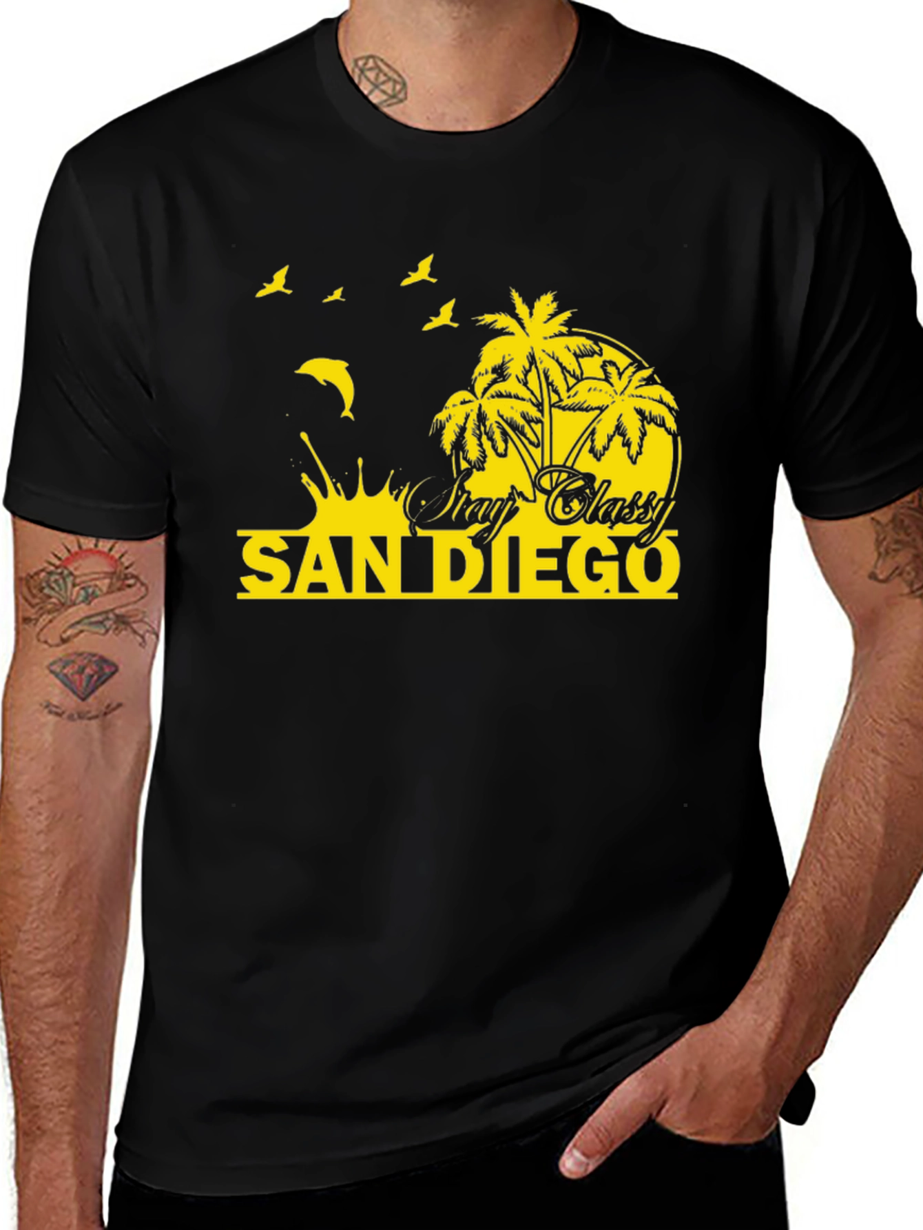 San Diego Stay Classy T-Shirt - Beach Vibes