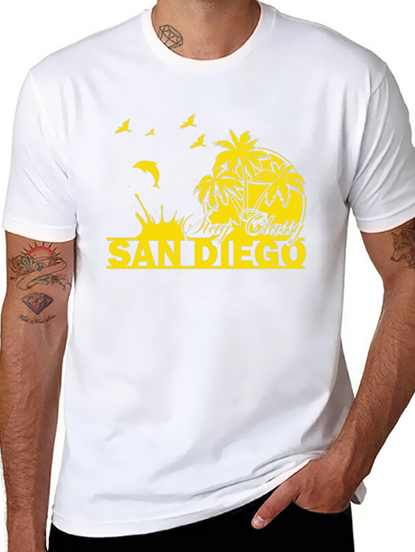 San Diego Stay Classy T-Shirt - Beach Vibes