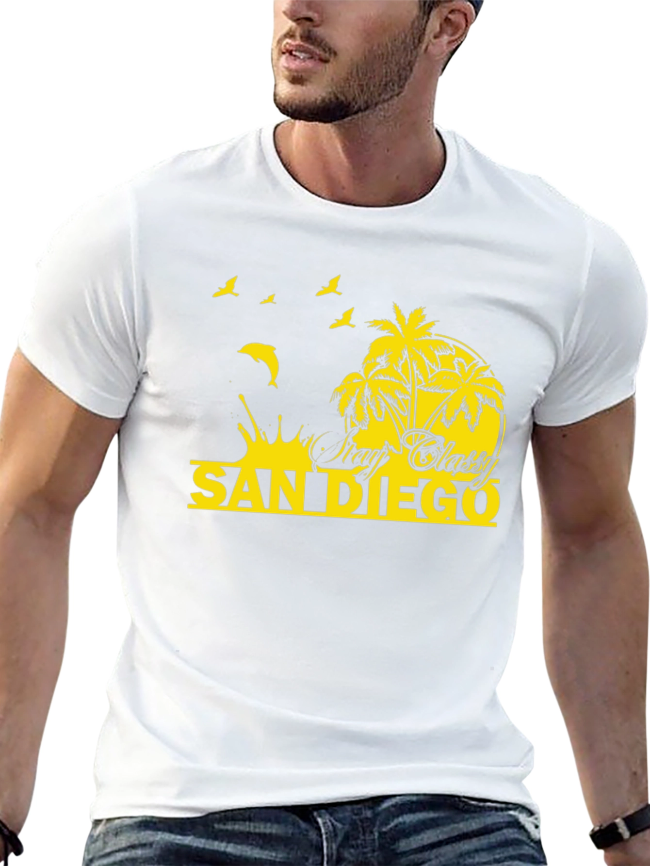 San Diego Stay Classy T-Shirt - Beach Vibes