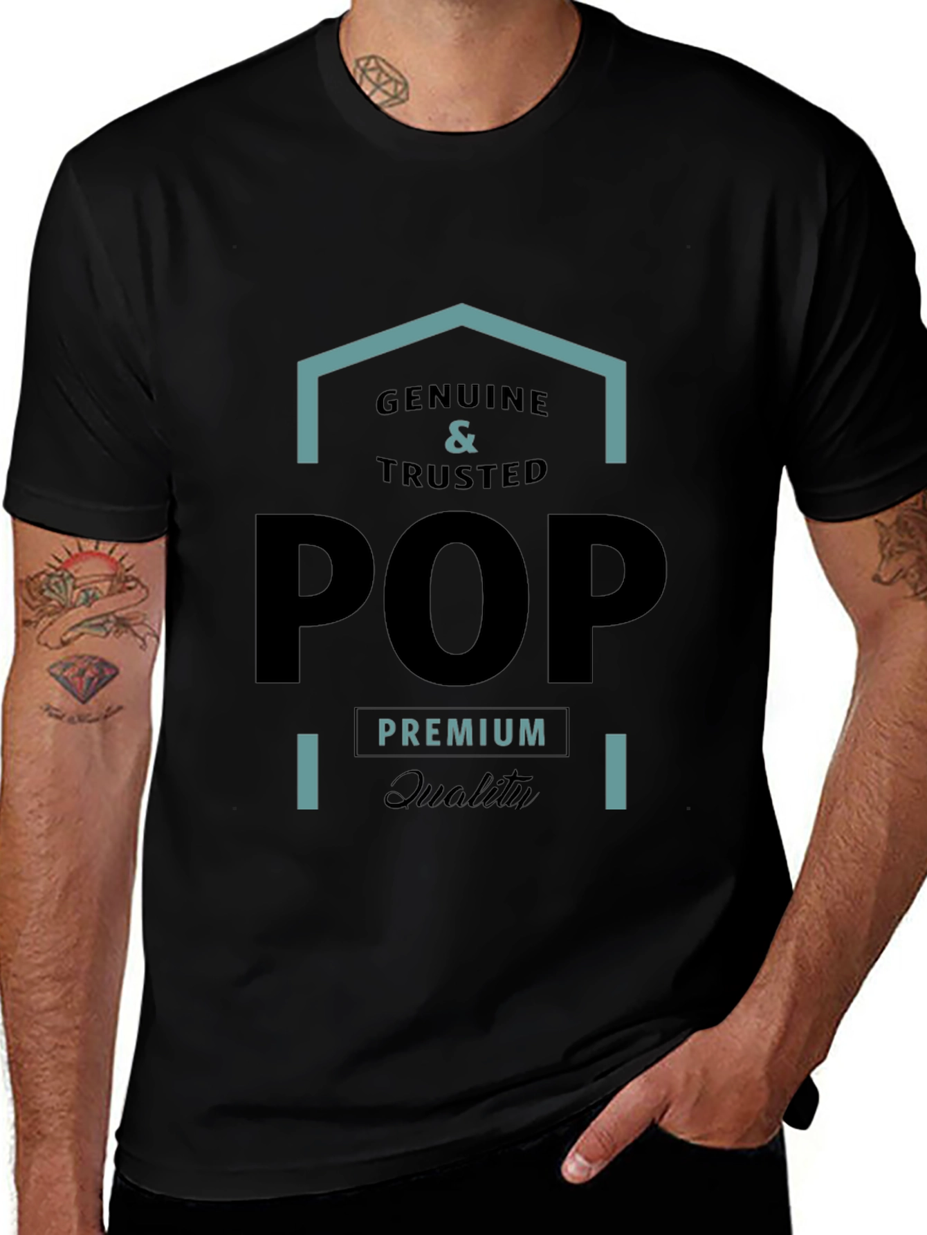 Genuine & Trusted POP Premium Quality T-Shirt