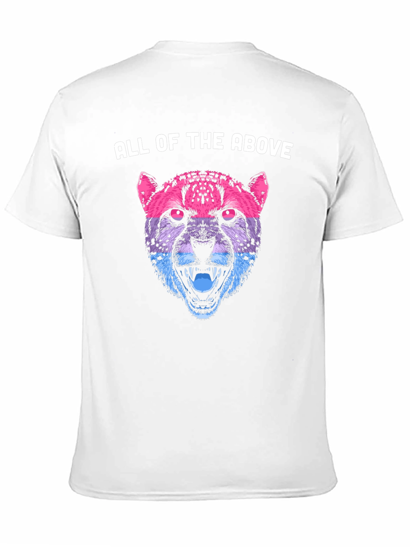 Bisexual Pride Cheetah Graphic T-Shirt