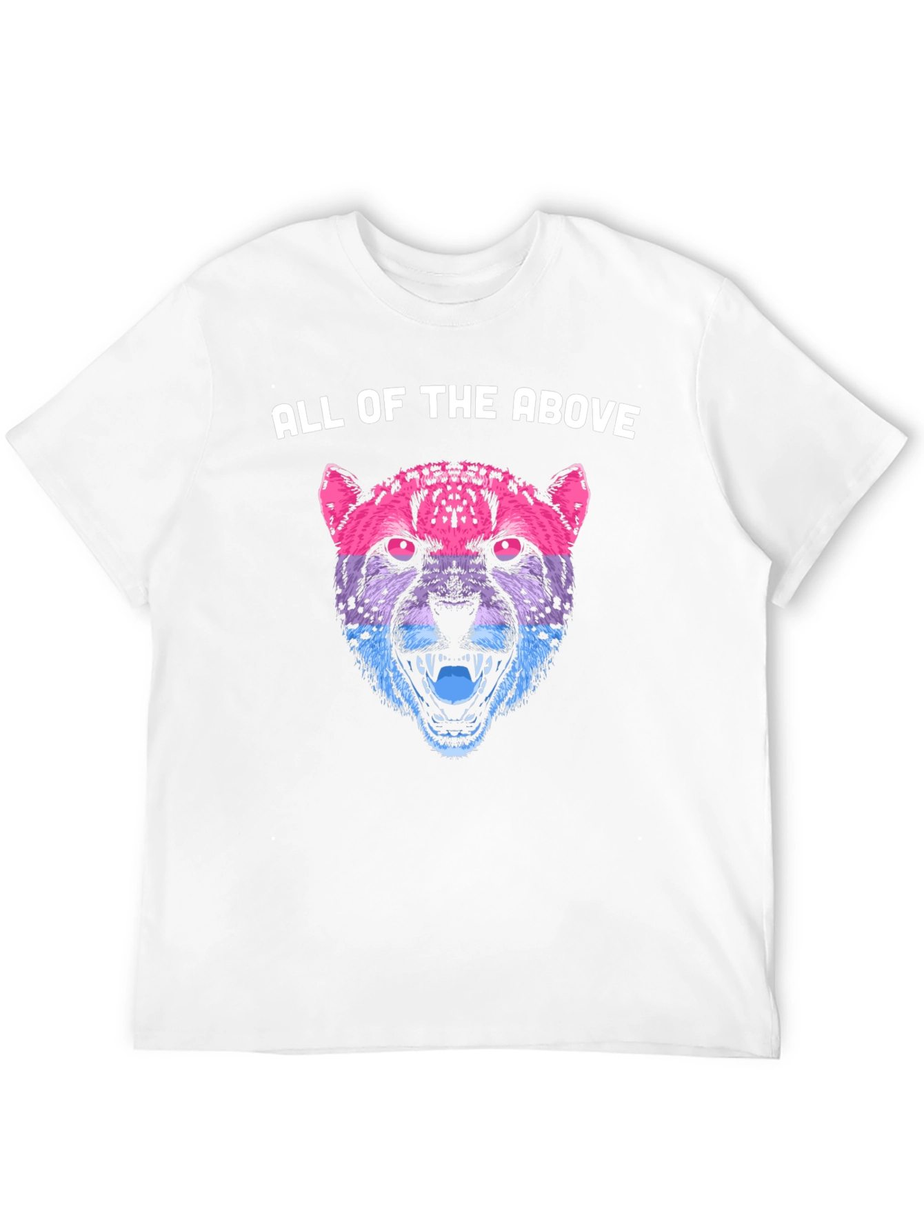 Bisexual Pride Cheetah Graphic T-Shirt