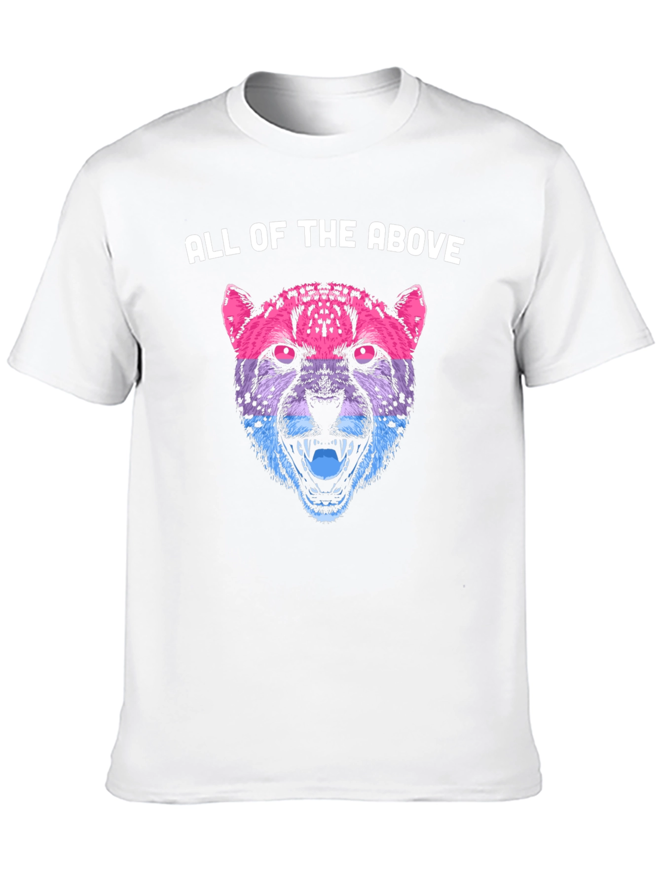 Bisexual Pride Cheetah Graphic T-Shirt