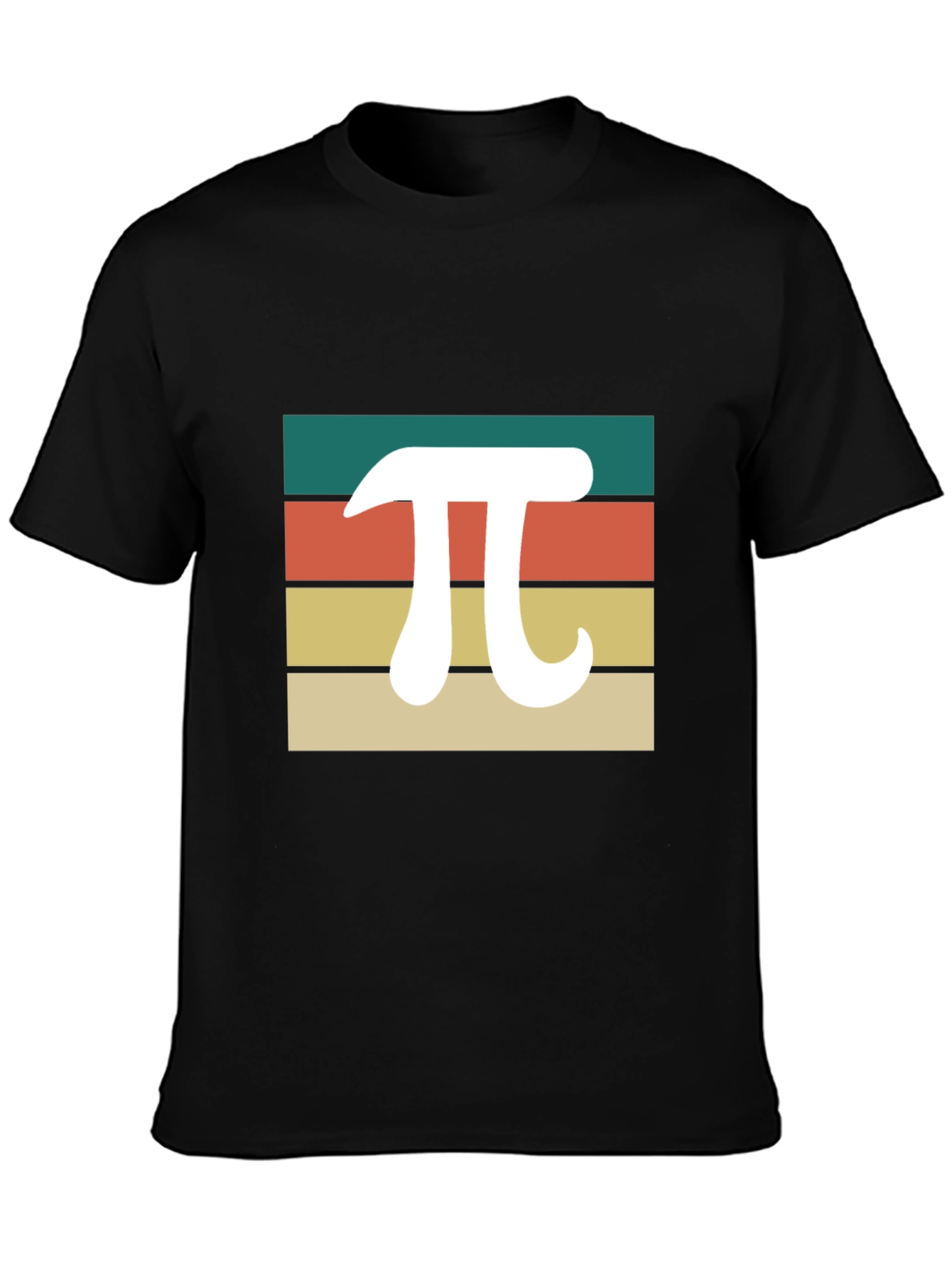 Retro Pi Symbol Graphic Tee - Math Lover T-Shirt