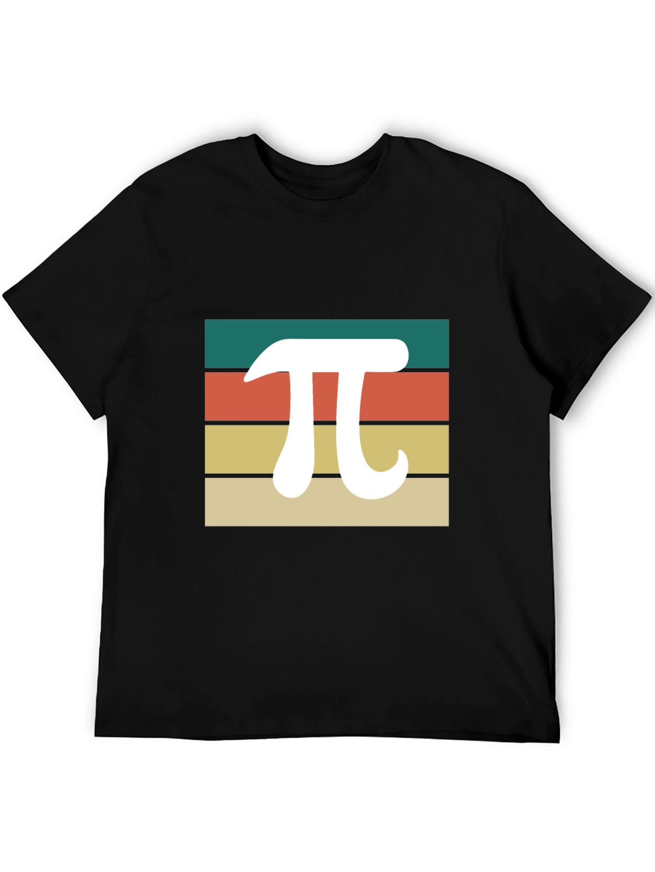 Retro Pi Symbol Graphic Tee - Math Lover T-Shirt