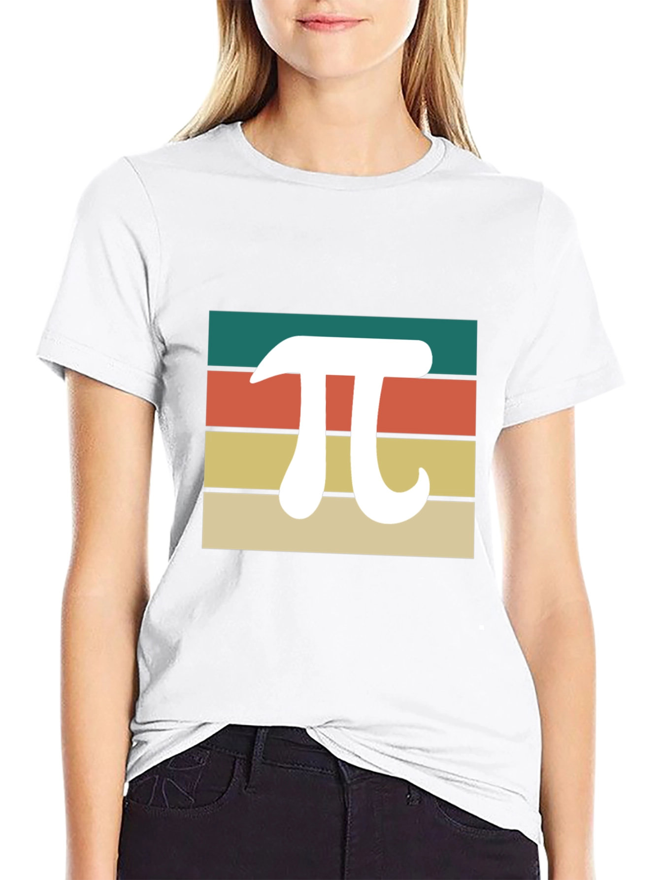 Retro Pi Symbol Graphic Tee - Math Lover T-Shirt