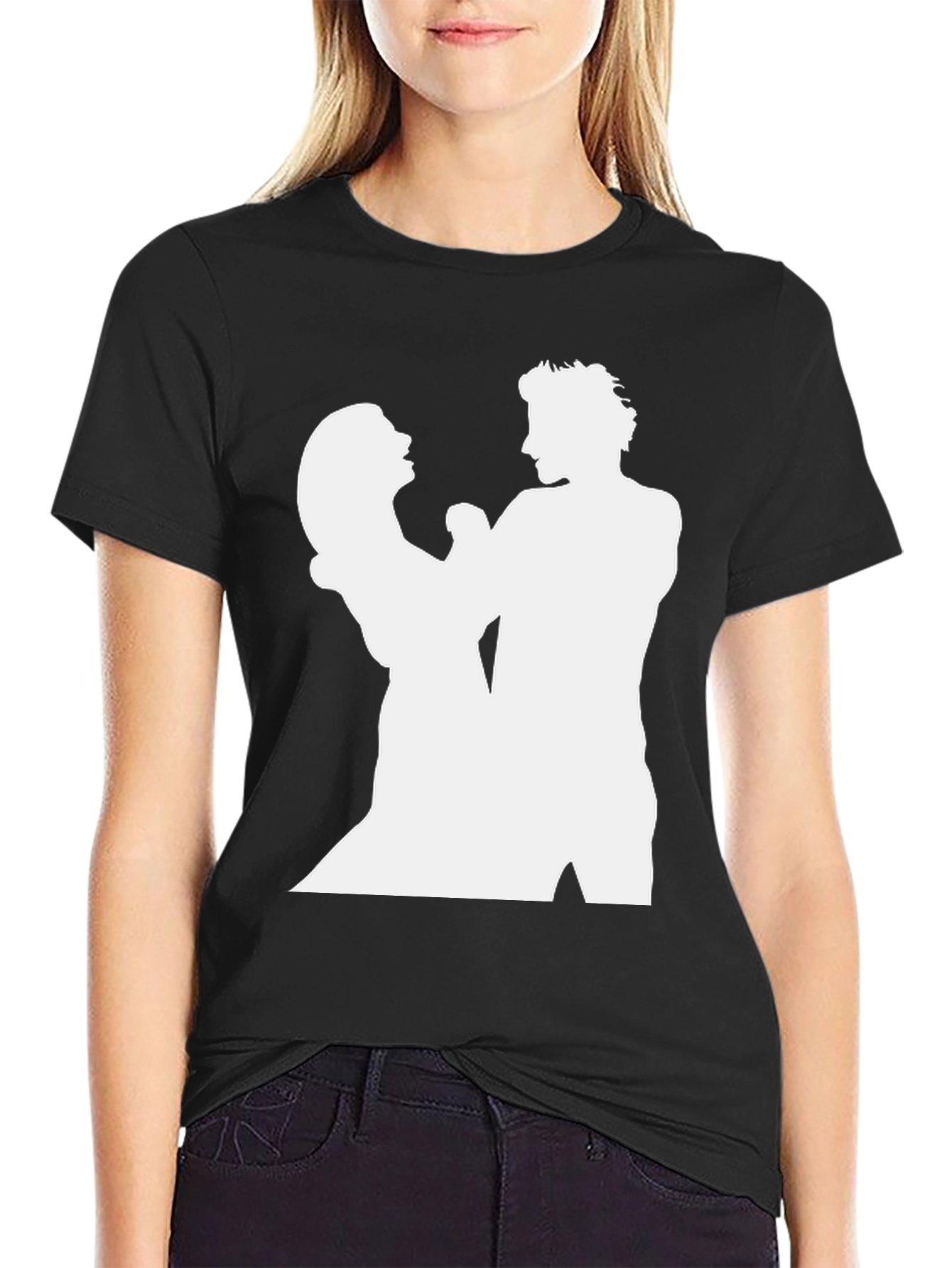 Dirty Dancing Silhouette Black T-Shirt