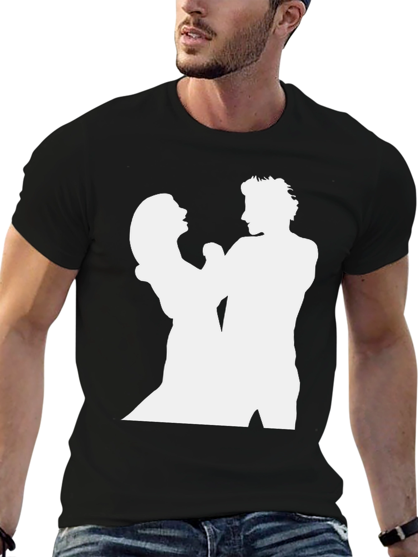 Dirty Dancing Silhouette Black T-Shirt