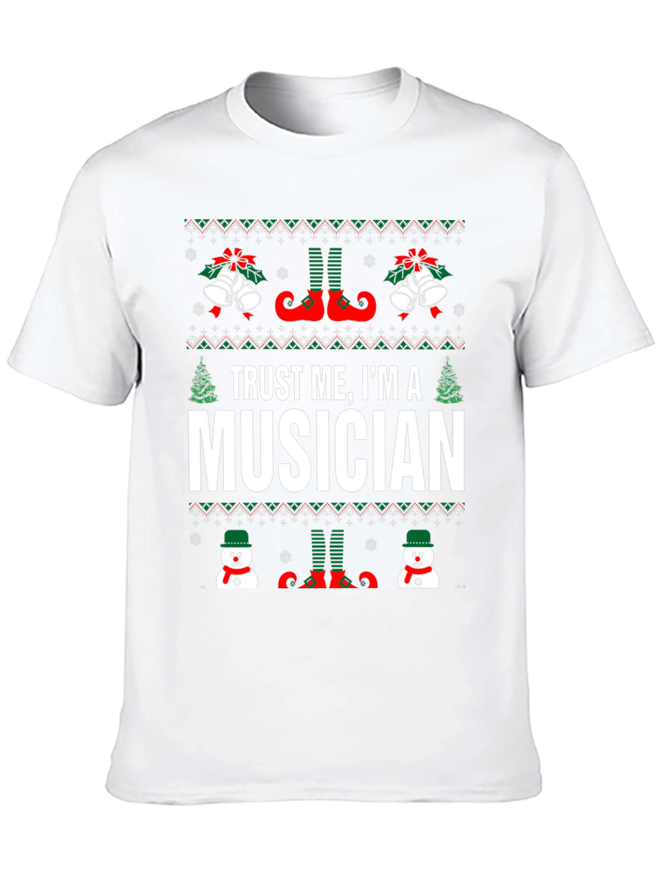 Trust Me Im A Musician Christmas T-Shirt