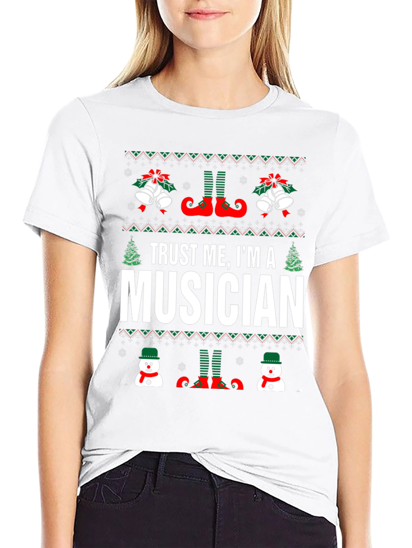 Trust Me Im A Musician Christmas T-Shirt