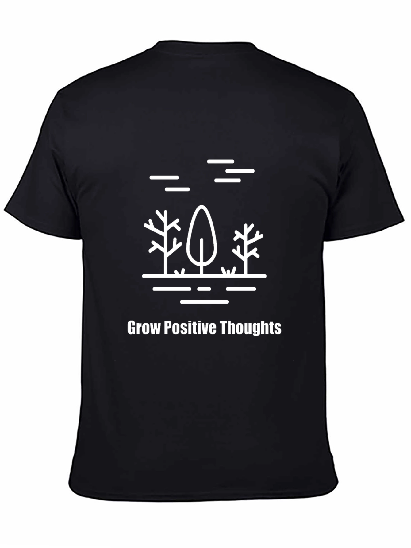 Grow Positive Thoughts Graphic T-Shirt