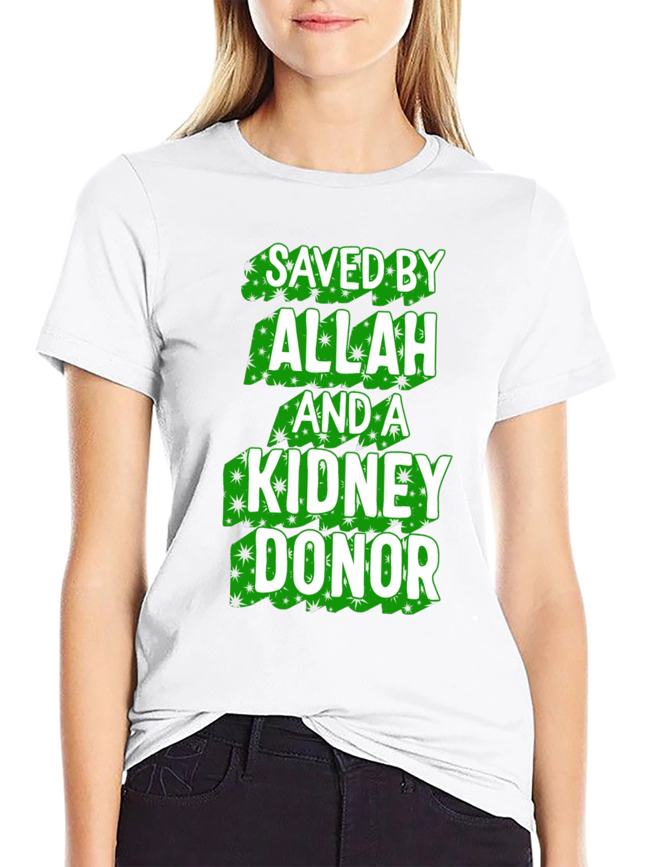 Saved by Allah and a Kidney Donor T-Shirt