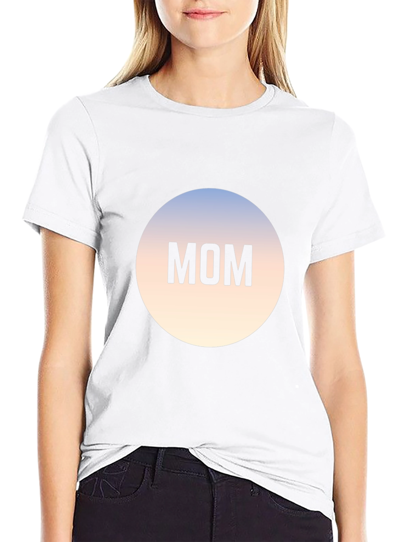Stylish MOM Graphic Tee - Casual Comfort