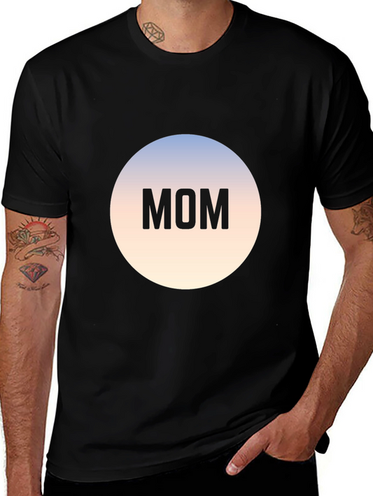 Stylish MOM Graphic Tee - Casual Comfort