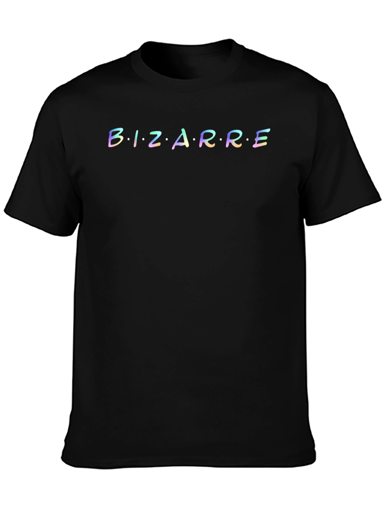 Bizarre Friends Style Black T-Shirt