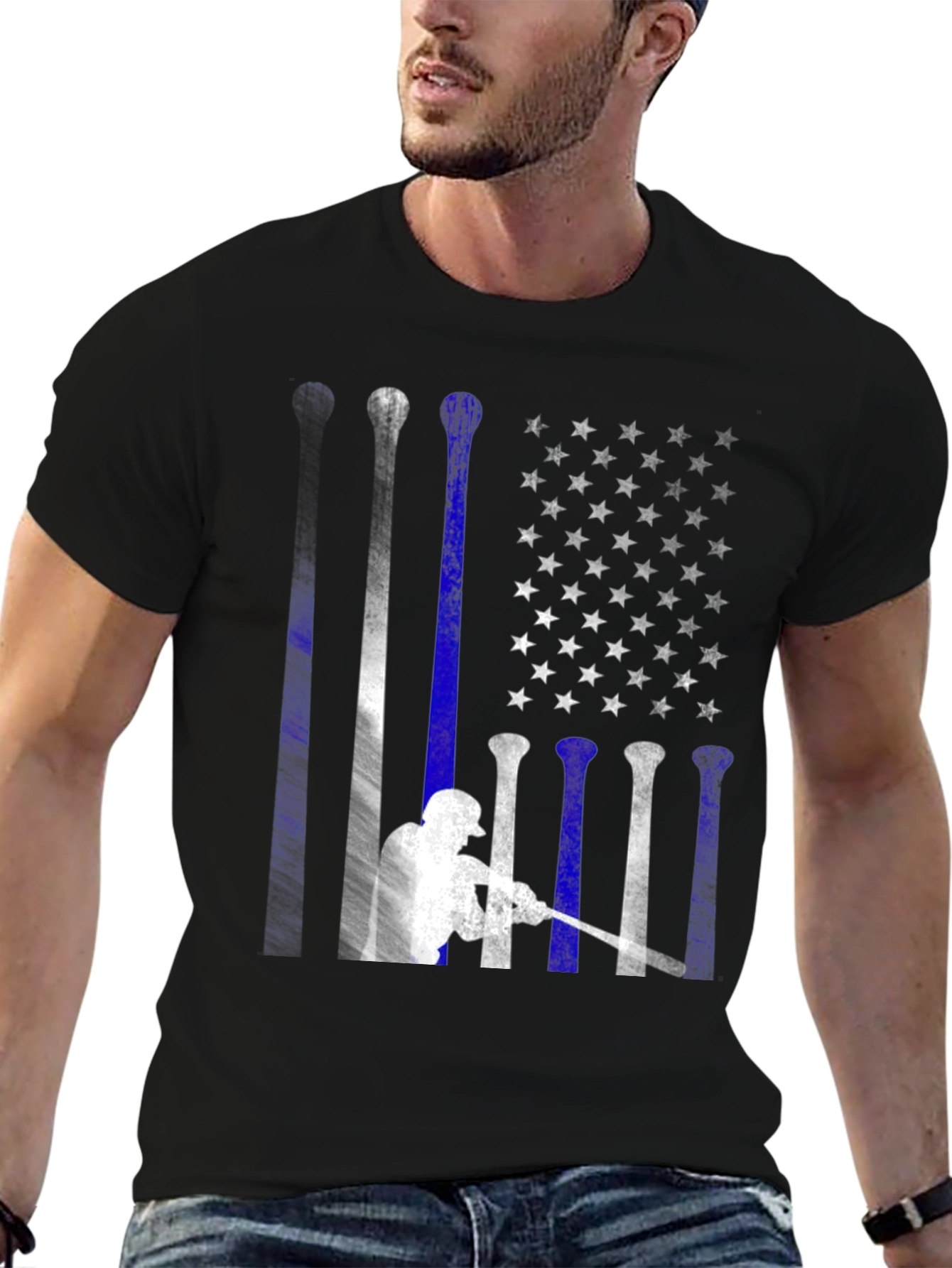 Baseball Flag Graphic Tee