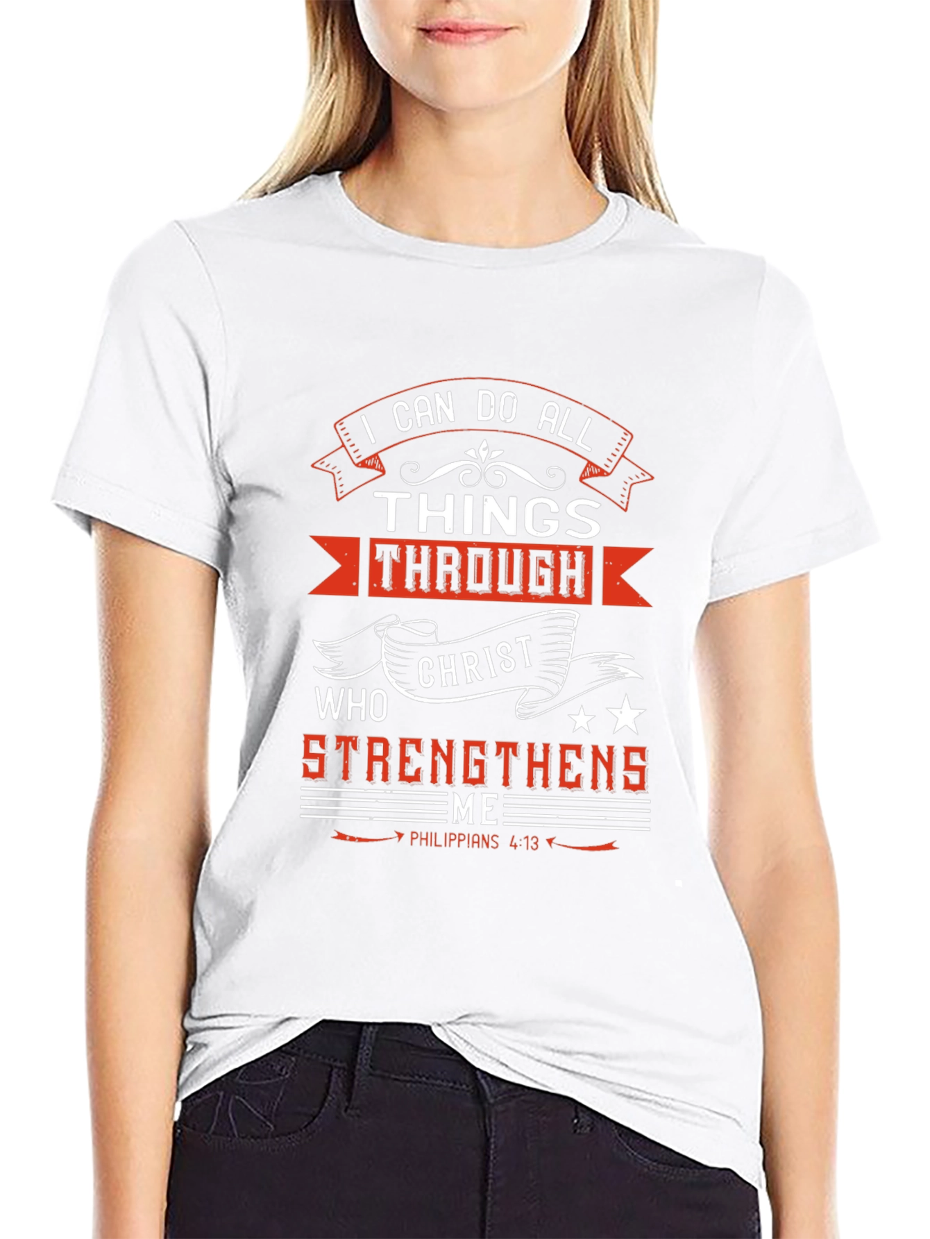 Christian T-Shirt: I Can Do All Things Through Christ