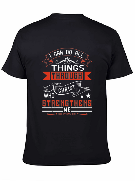 Christian T-Shirt: I Can Do All Things Through Christ