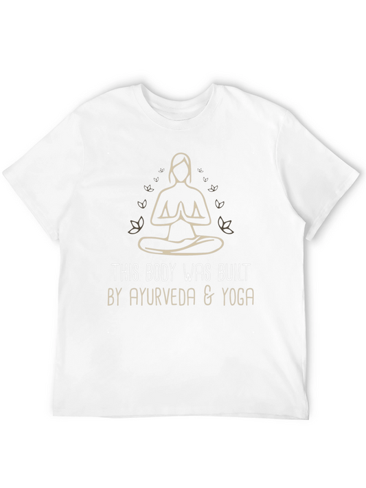 Ayurveda & Yoga Body Graphic Tee - Unisex