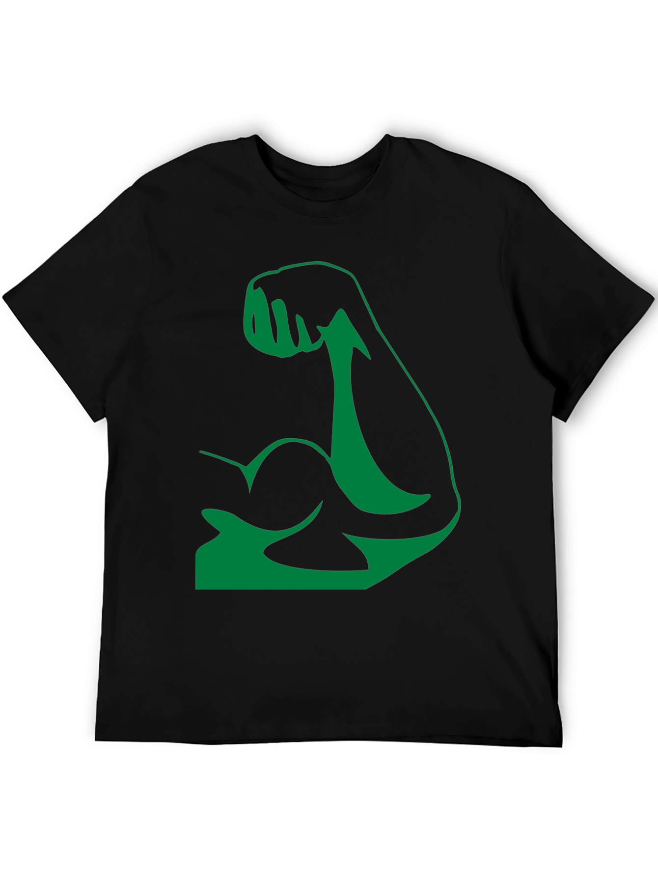 Hulk Arm T-Shirt - Green Muscle Power!