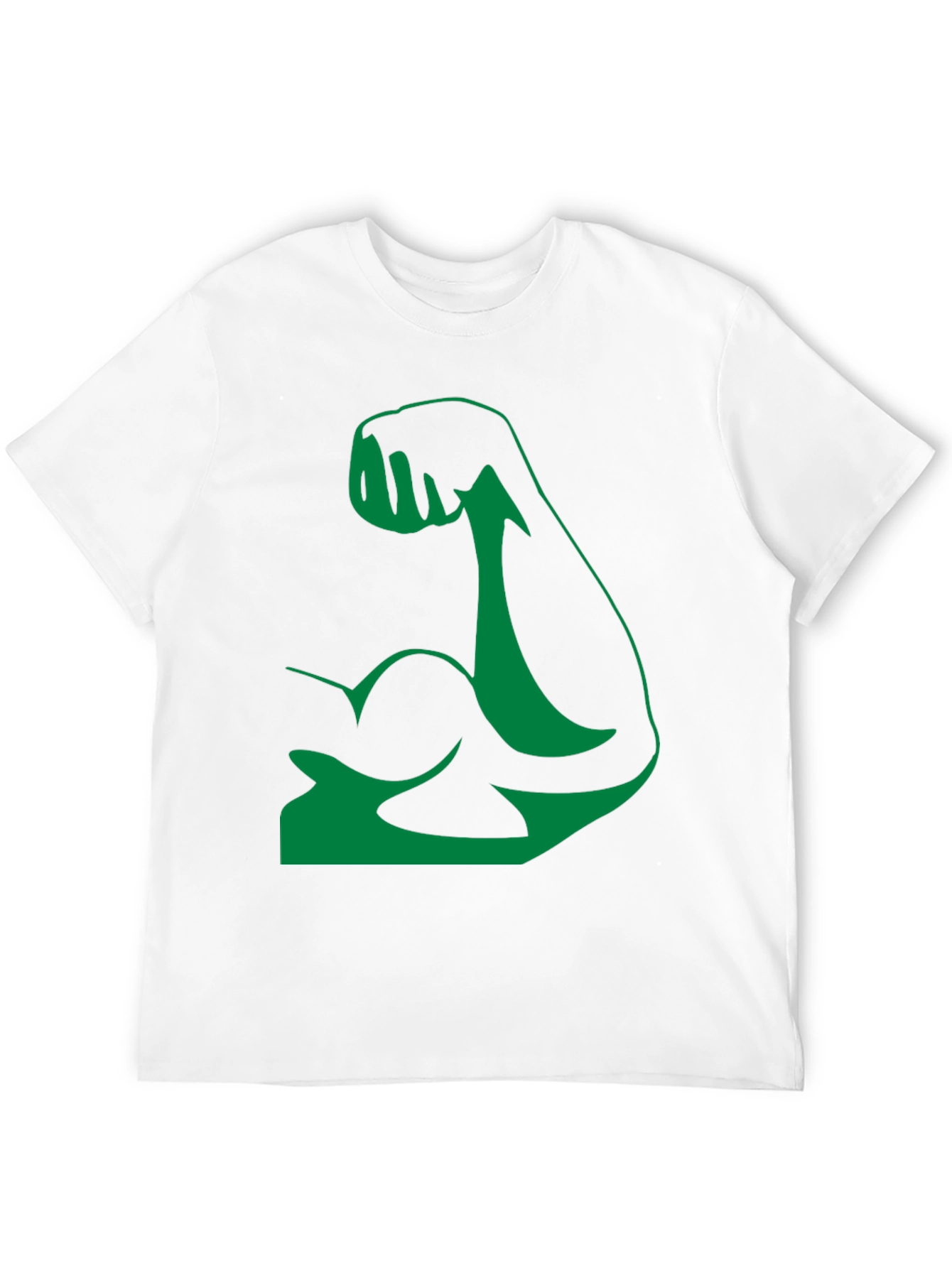 Hulk Arm T-Shirt - Green Muscle Power!