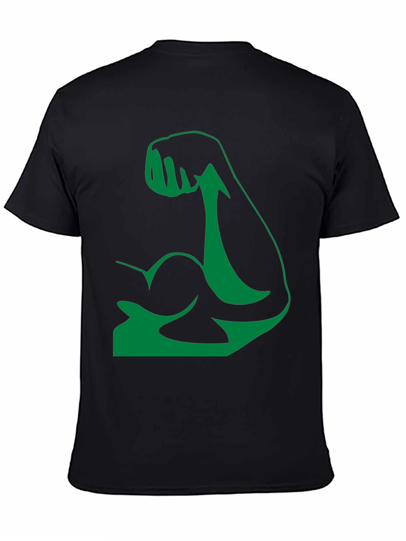 Hulk Arm T-Shirt - Green Muscle Power!