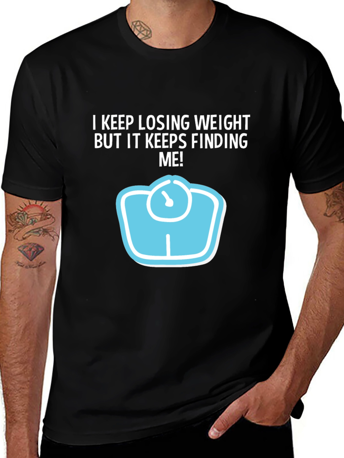 Funny Weight Loss T-Shirt - I Keep Losing It!