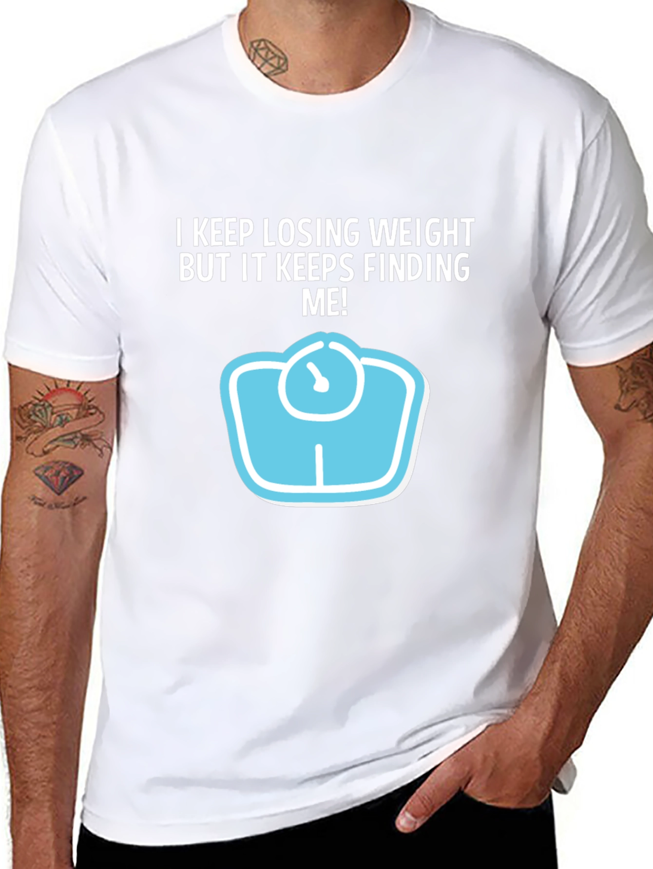 Funny Weight Loss T-Shirt - I Keep Losing It!